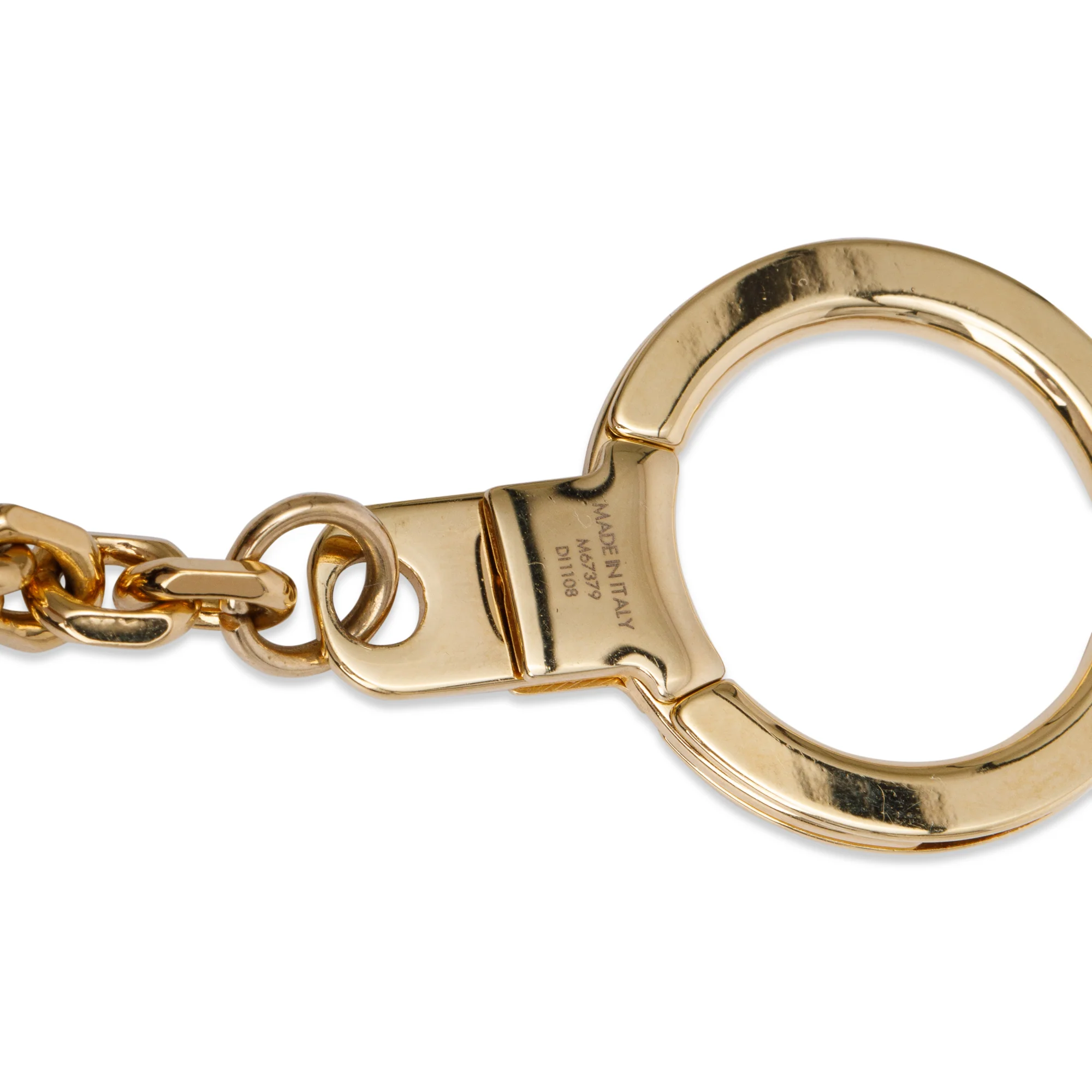 Louis Vuitton Gold, Rose & Silver Tone Metal Kaleido V Bag Charm - Image 2