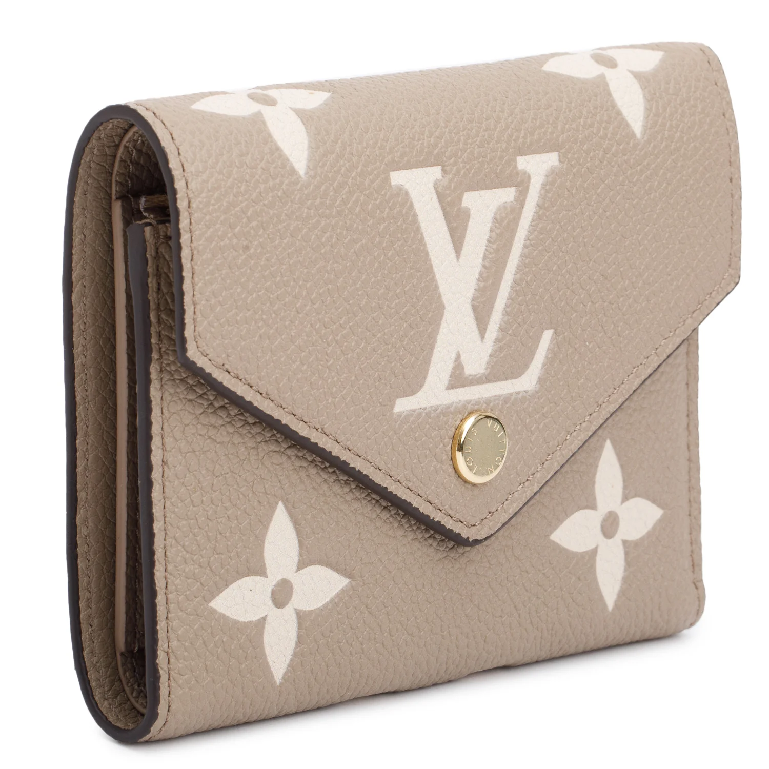 Louis Vuitton Grey Empreinte Monogram Giant Victorine Wallet - Image 2