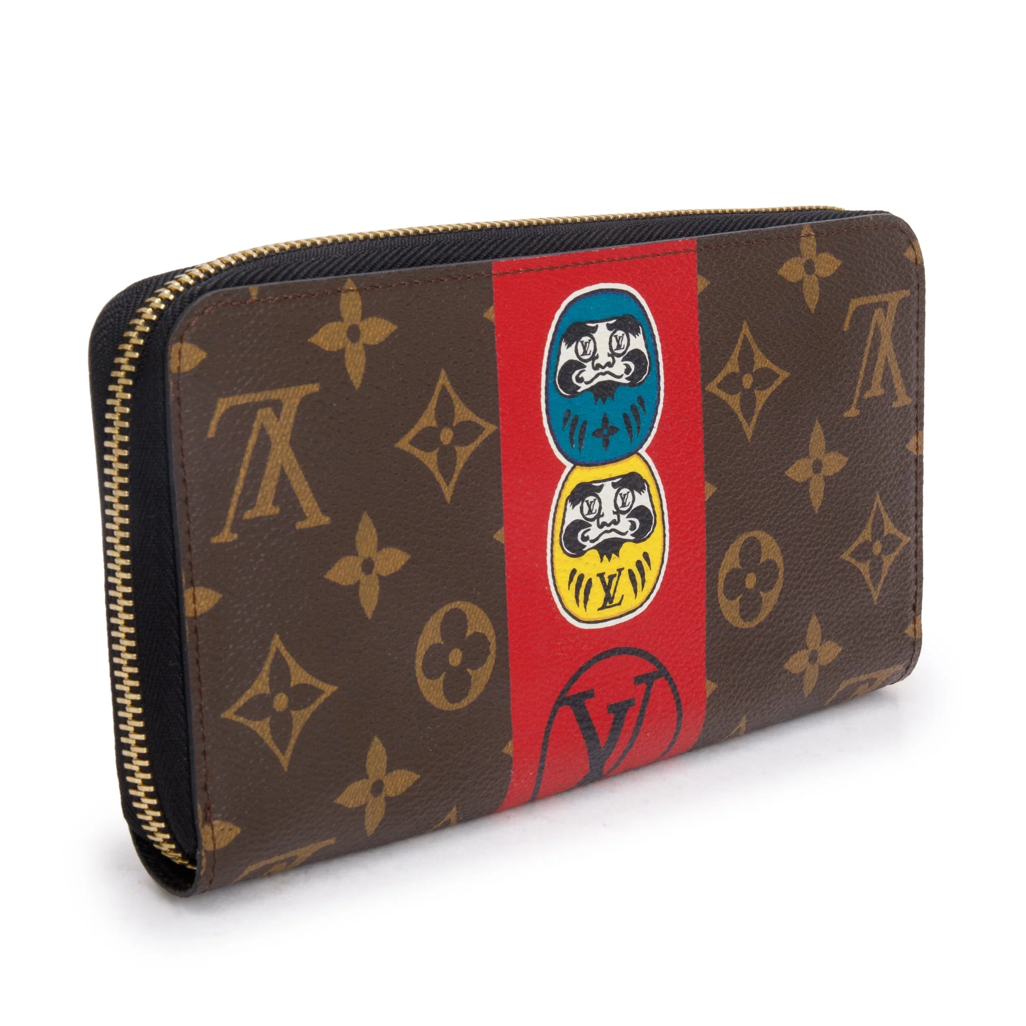 Louis Vuitton Limited Edition Monogram Kabuki Zippy Wallet - Image 4