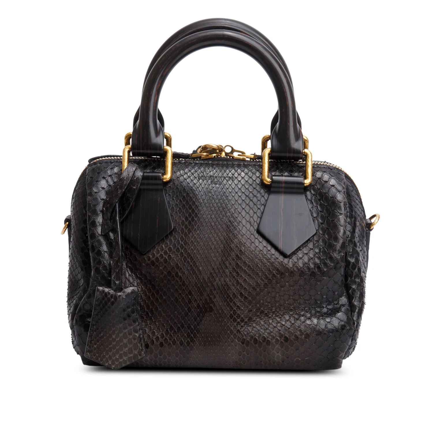 Louis Vuitton Limited Edition Python Devoile Speedy 20 w/ Box & Strap - Image 3