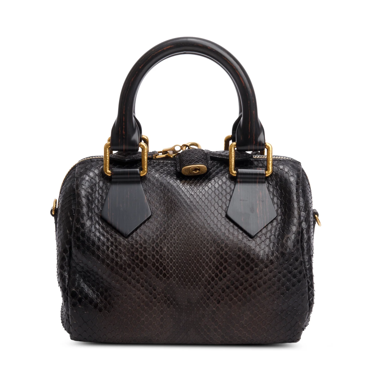 Louis Vuitton Limited Edition Python Devoile Speedy 20 w/ Box & Strap - Image 5