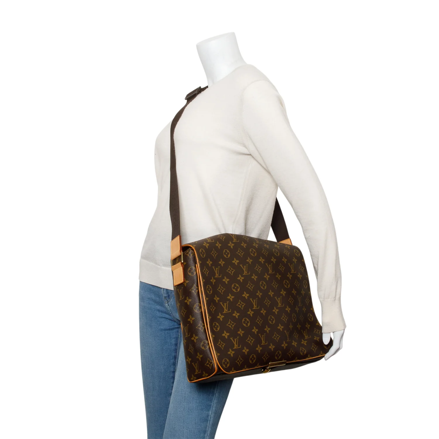 Louis Vuitton Mongram Abbesses Messenger Bag - Image 2