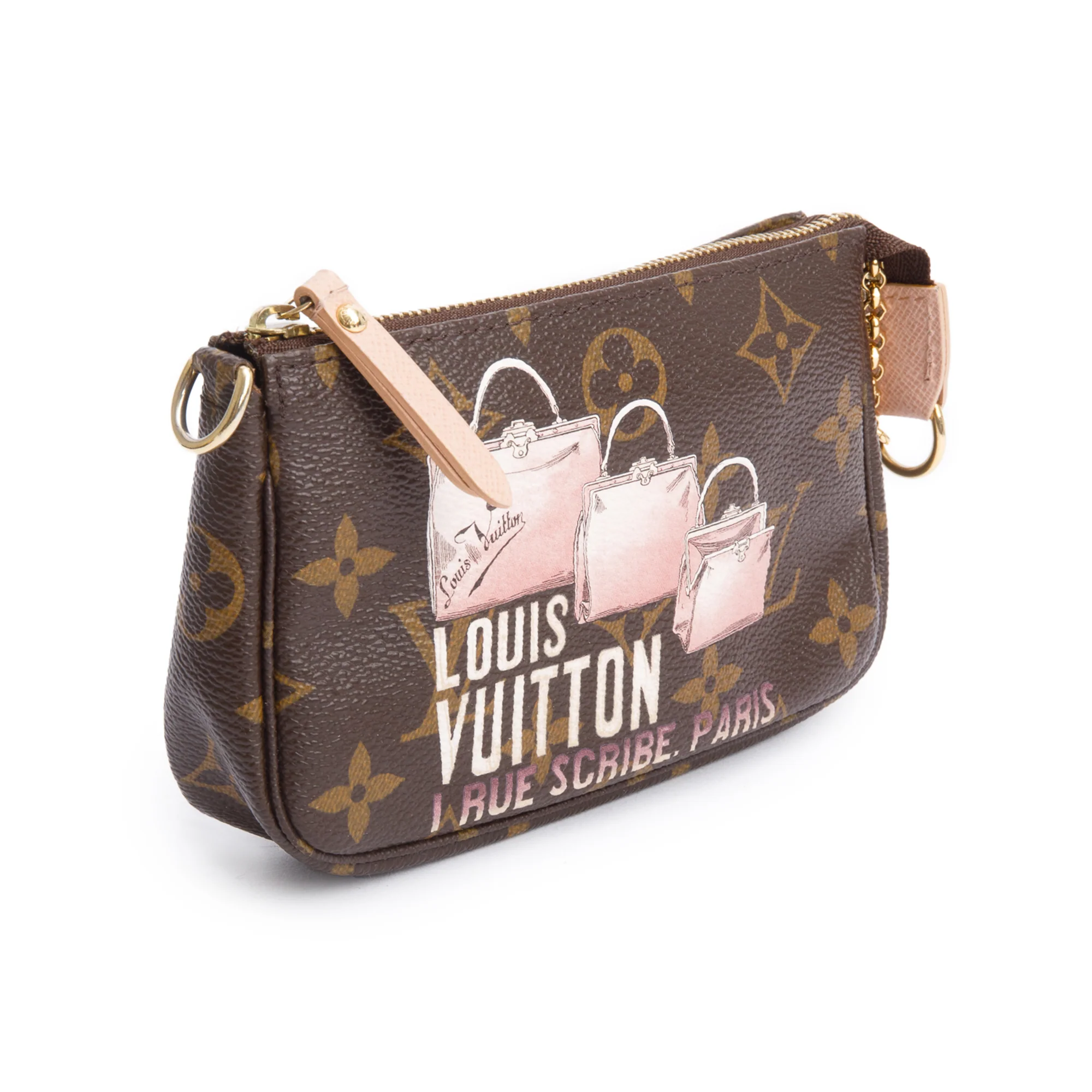 Louis Vuitton Monogram Affiche Mini Pochette Accessories w/ Box - Image 4