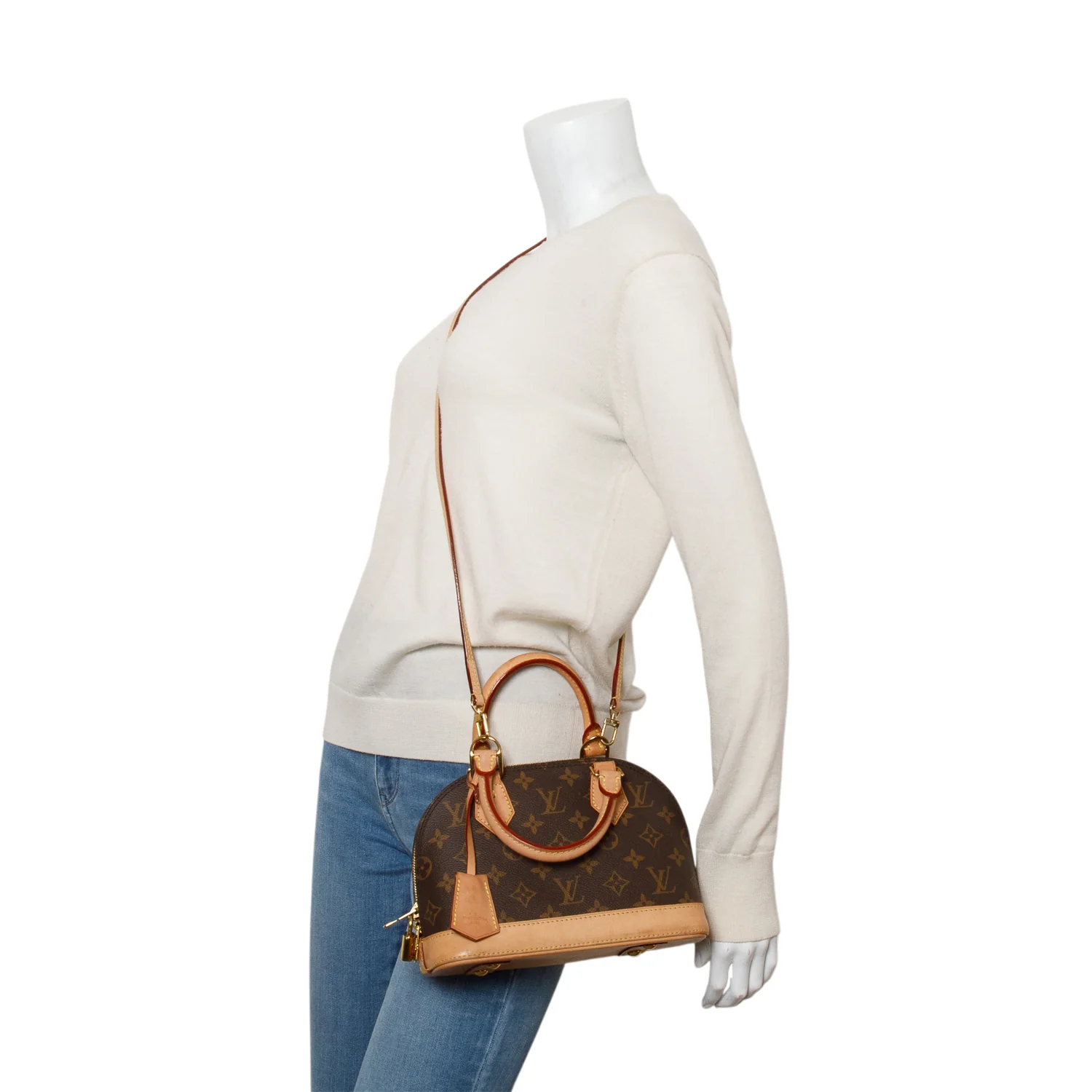 Louis Vuitton Monogram Alma BB w/ Strap - Image 2