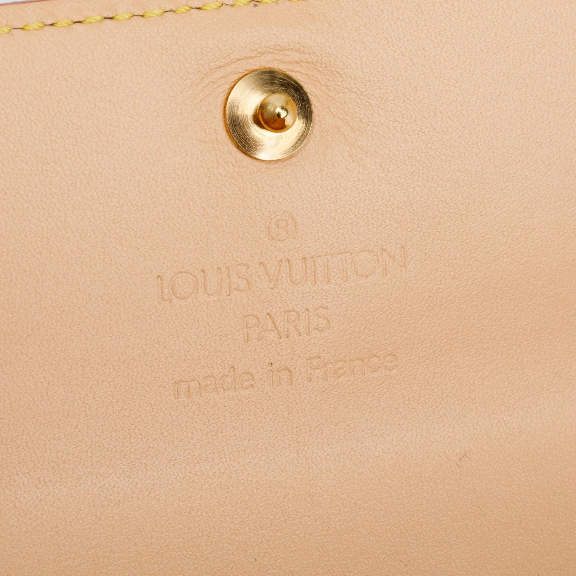 Louis Vuitton Monogram Cherry Blossom Porte-Monnaie Coin Purse - Image 5