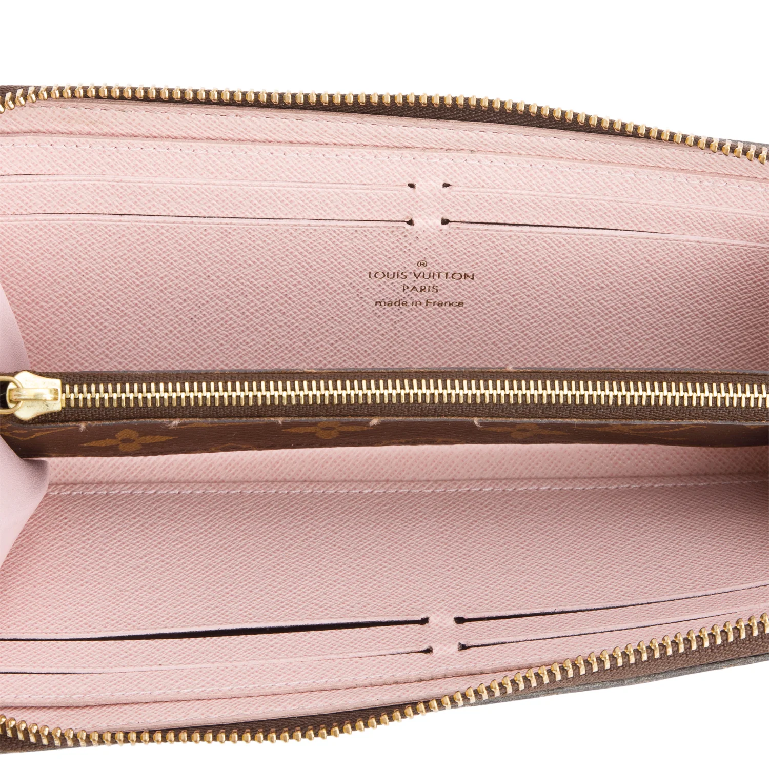 Louis Vuitton Monogram Clemence Wallet w/ Box & Receipt - Image 7