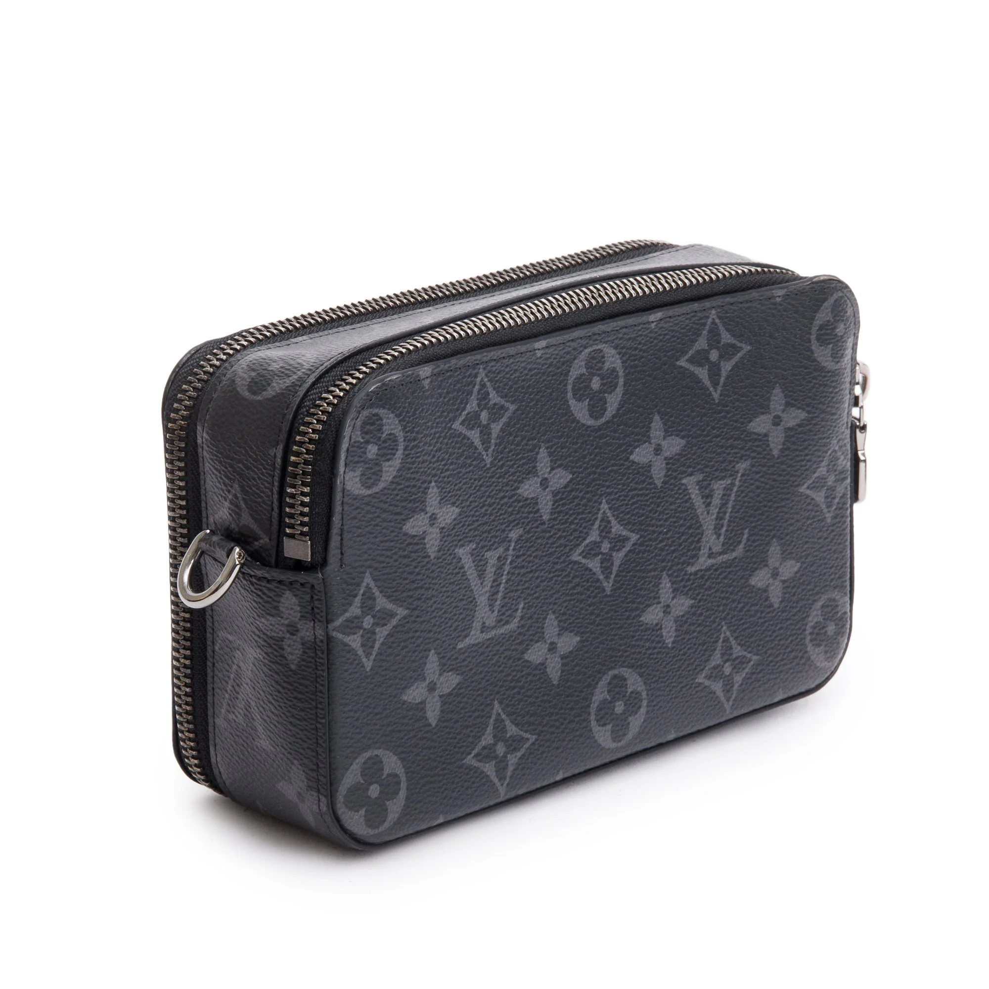 Louis Vuitton Monogram Eclipse Alpha Wearable Wallet Crossbody - Image 6