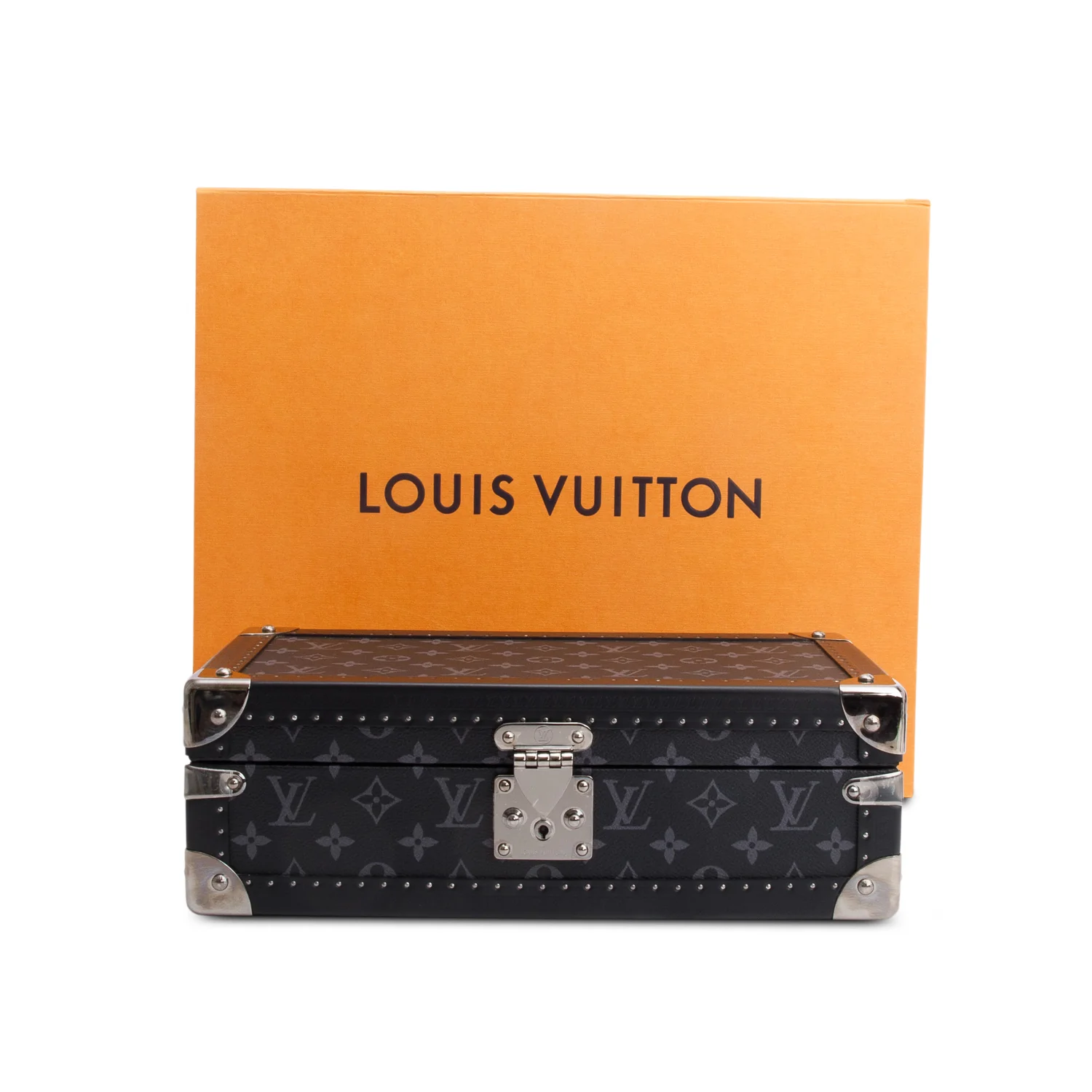 Louis Vuitton Monogram Eclipse Coffret 8 Montres w/ Box - Image 2