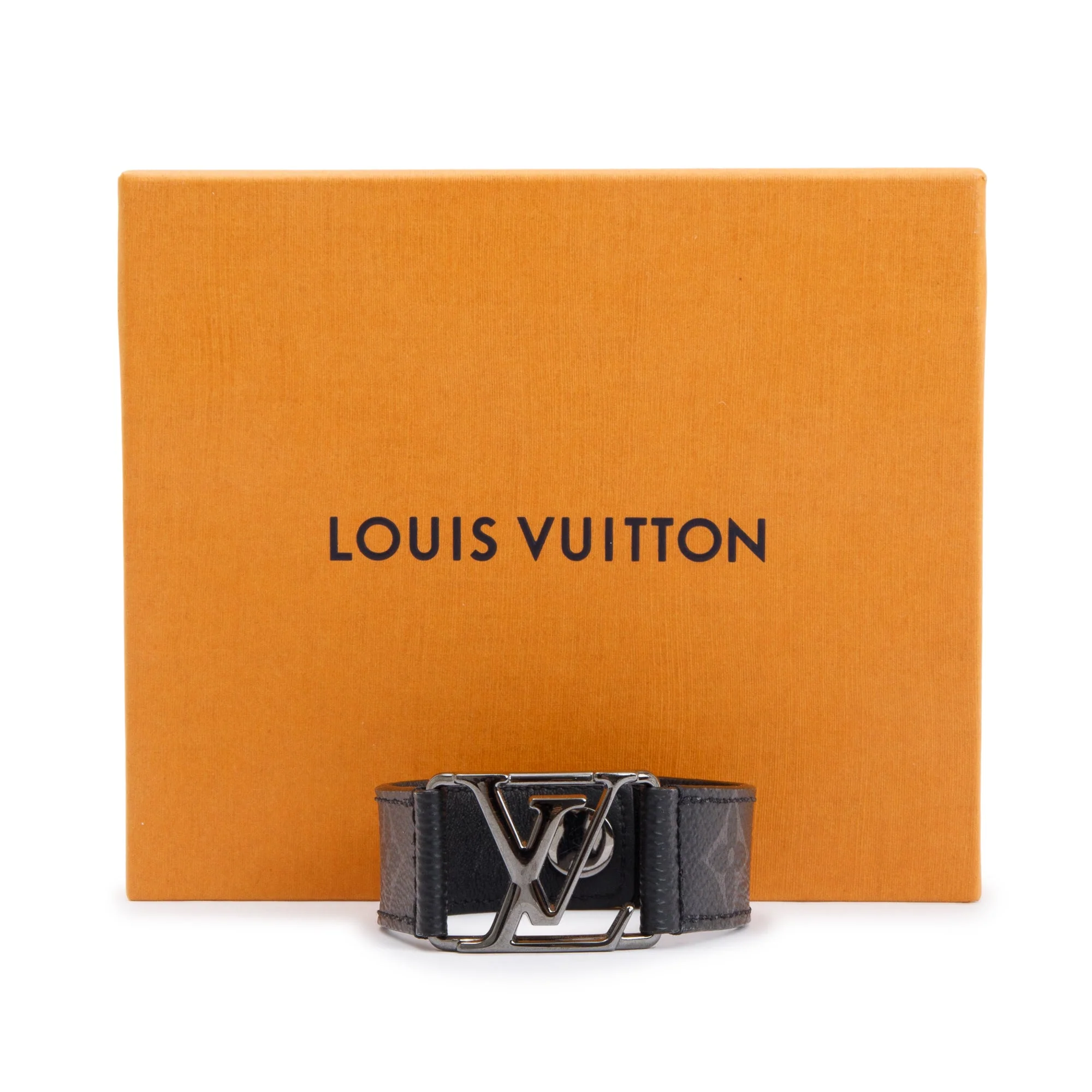 Louis Vuitton Monogram Eclipse Hockenheim Bracelet w/ Box - Image 2