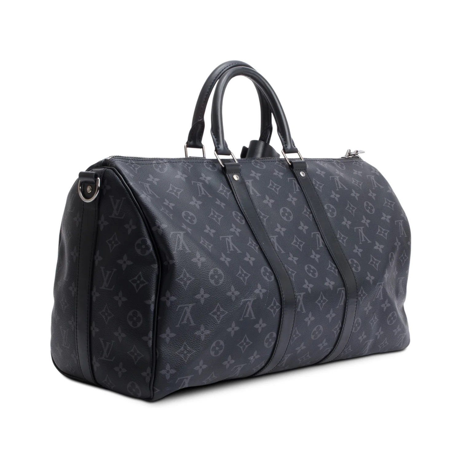Louis Vuitton Monogram Eclipse Keepall Bandouliere 45 - Image 6