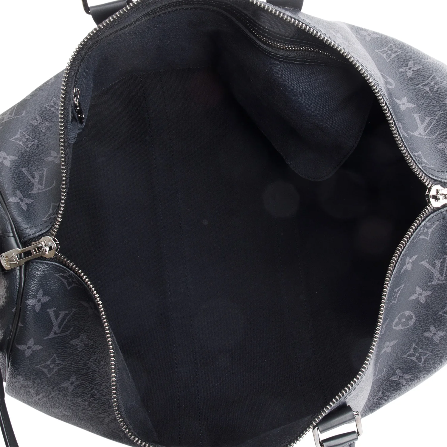 Louis Vuitton Monogram Eclipse Keepall Bandouliere 45 - Image 8
