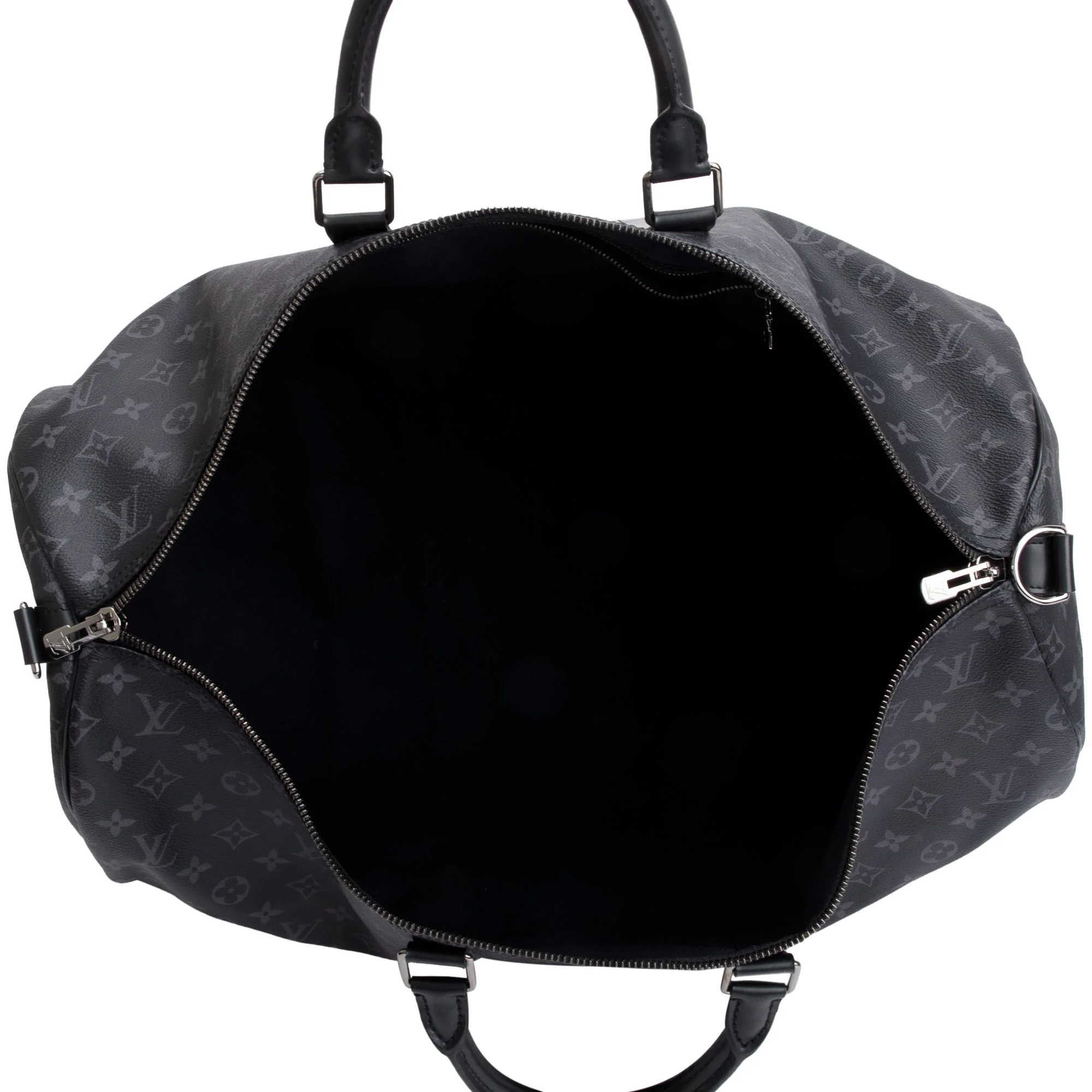 Louis Vuitton Monogram Eclipse Keepall Bandouliere 55 - Image 8