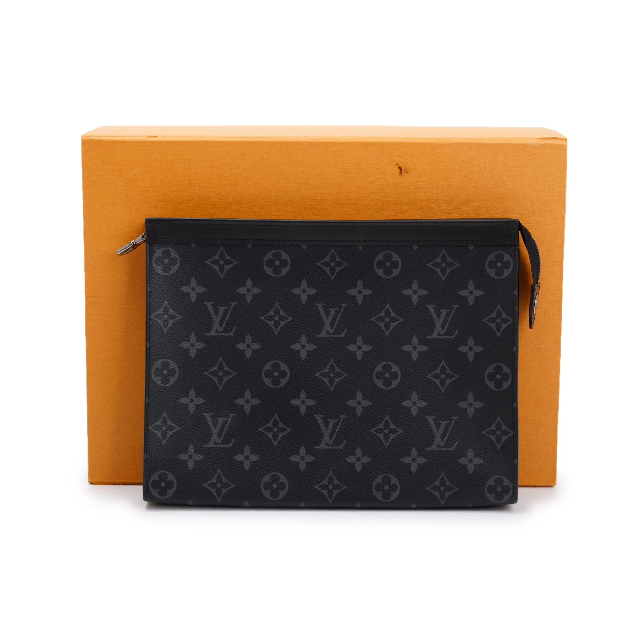 Louis Vuitton Monogram Eclipse Pochette Voyage MM w/ Box & Receipt - Image 2