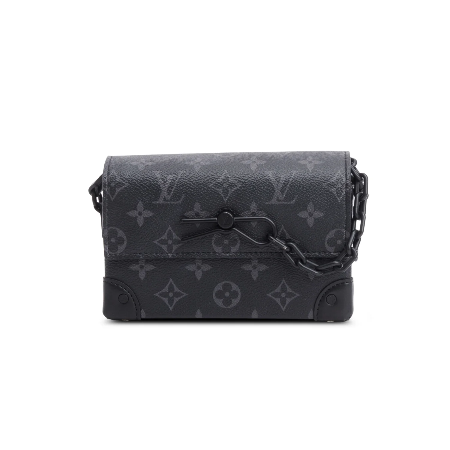 Louis Vuitton Monogram Eclipse Steamer Wearable Wallet - Image 3