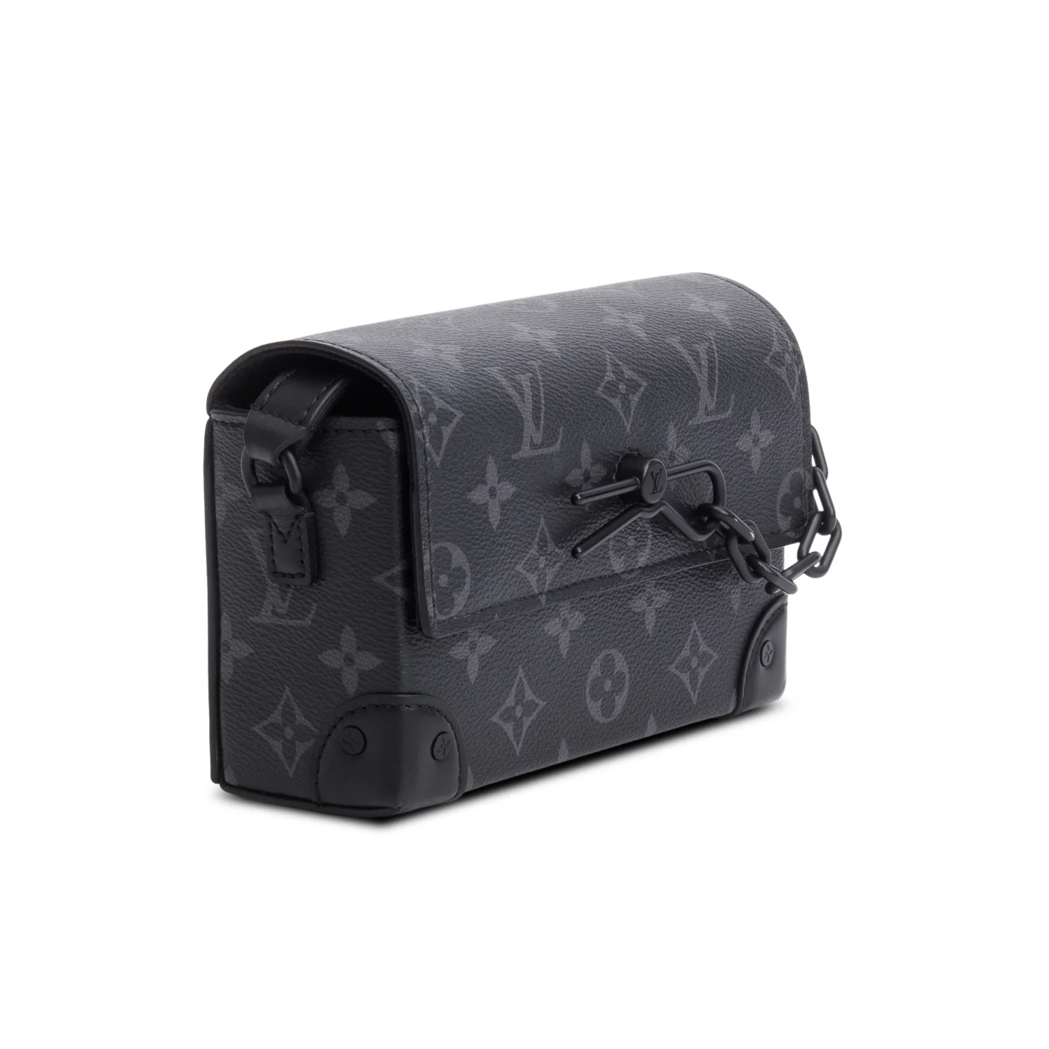 Louis Vuitton Monogram Eclipse Steamer Wearable Wallet - Image 4