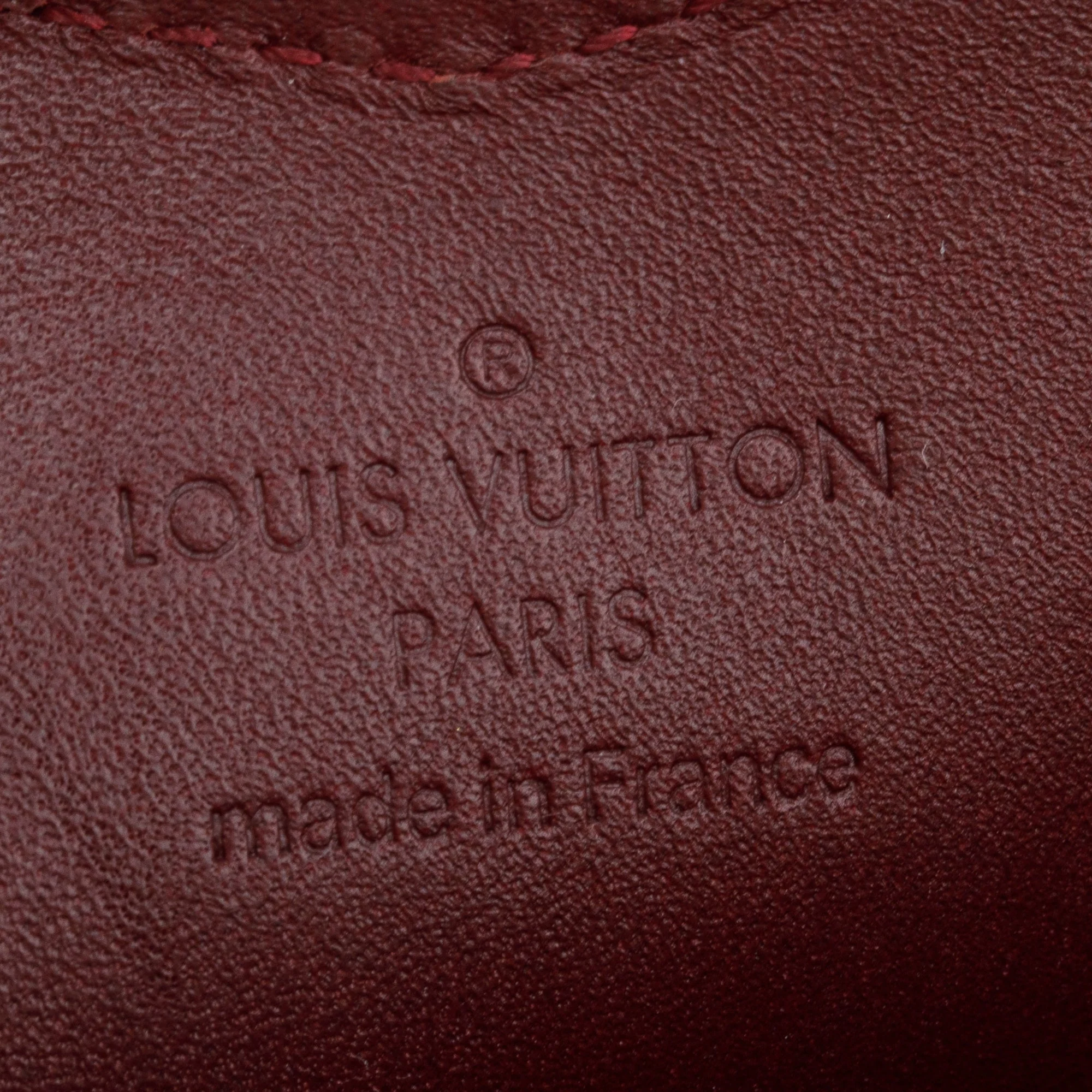 Louis Vuitton Monogram Embossed Vernis Leopard Print Heart Coin Purse - Image 4