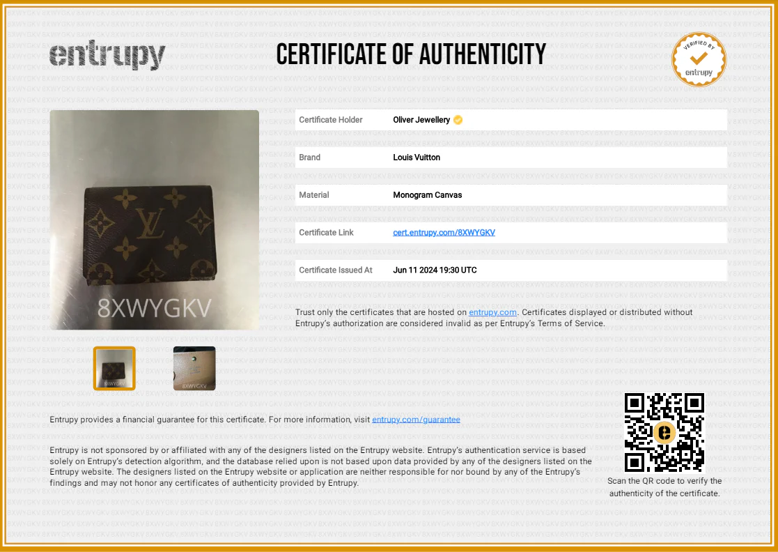 Louis Vuitton Monogram Envelope Business Card Holder - Image 6