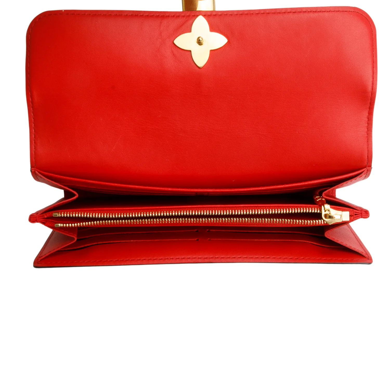 Louis Vuitton Monogram Flower Lock Wallet w/ Box & Receipt - Image 6