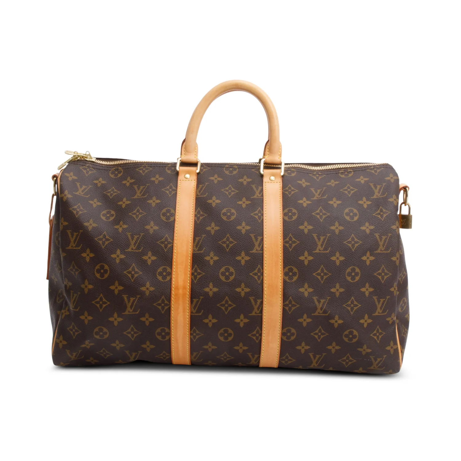 Louis Vuitton Monogram Keepall Bandouliere 45 w/ Strap - Image 3