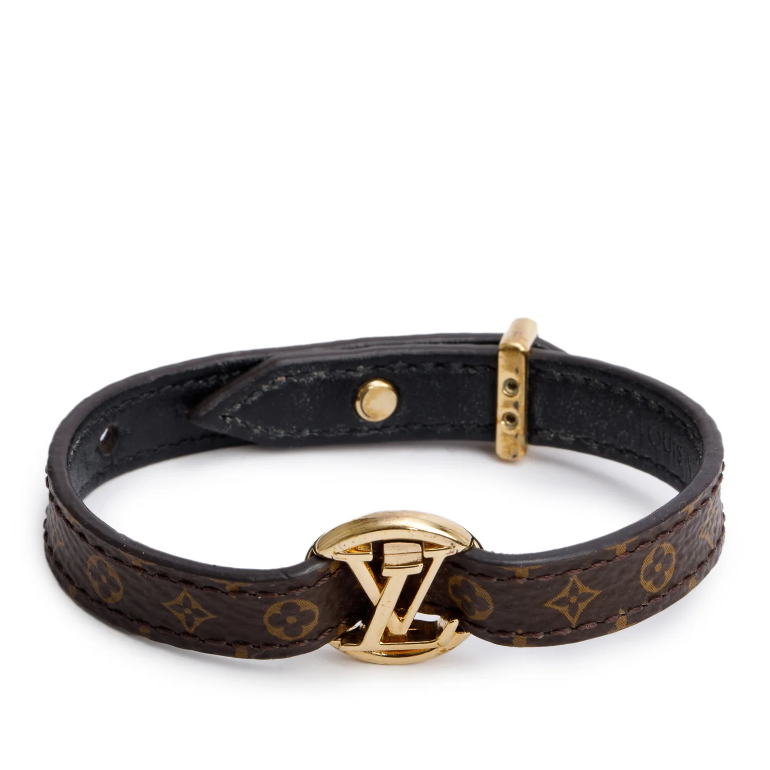 Louis Vuitton Monogram LV Bracelet w/ Box - Image 3