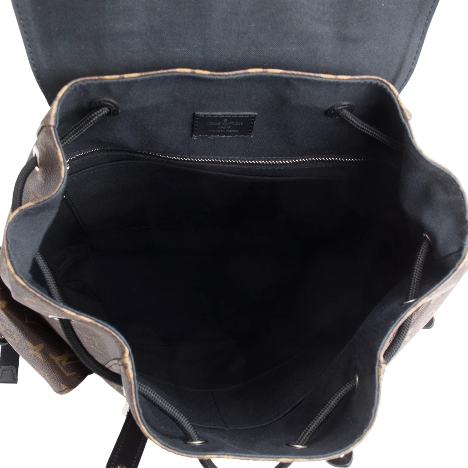 Louis Vuitton Monogram Macassar Christopher MM Backpack - Image 7