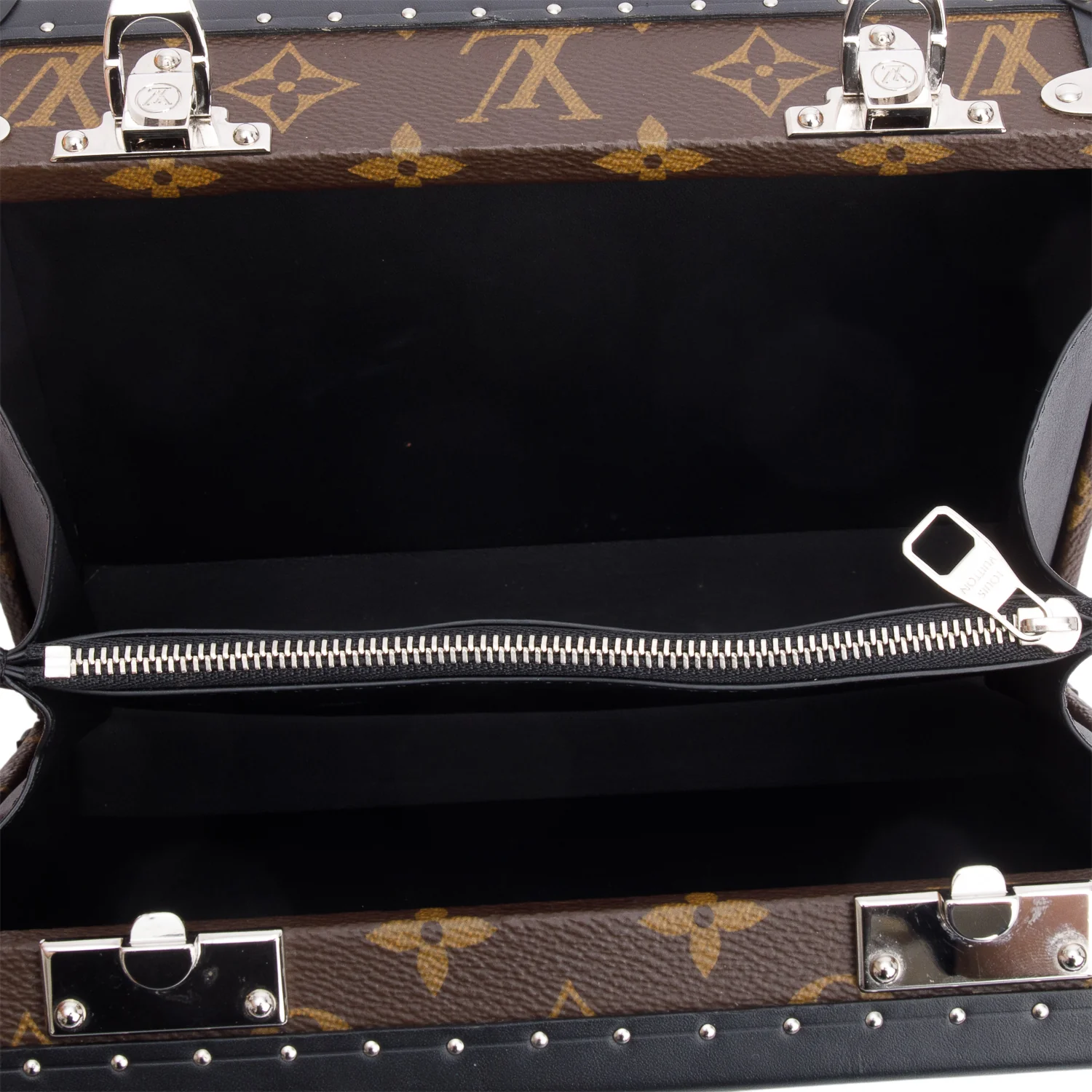 Louis Vuitton Monogram Macassar Clutch Box w/ Strap & Box - Image 9
