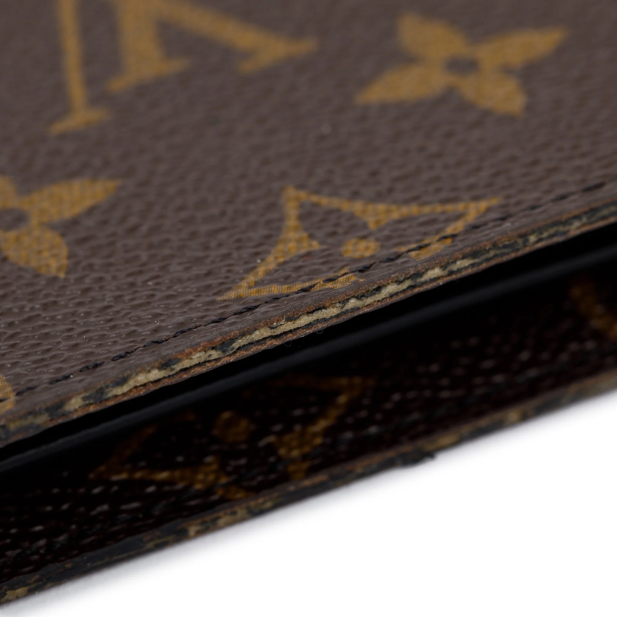 Louis Vuitton Monogram Macassar Gaspar Wallet w/ Box & Receipt - Image 9