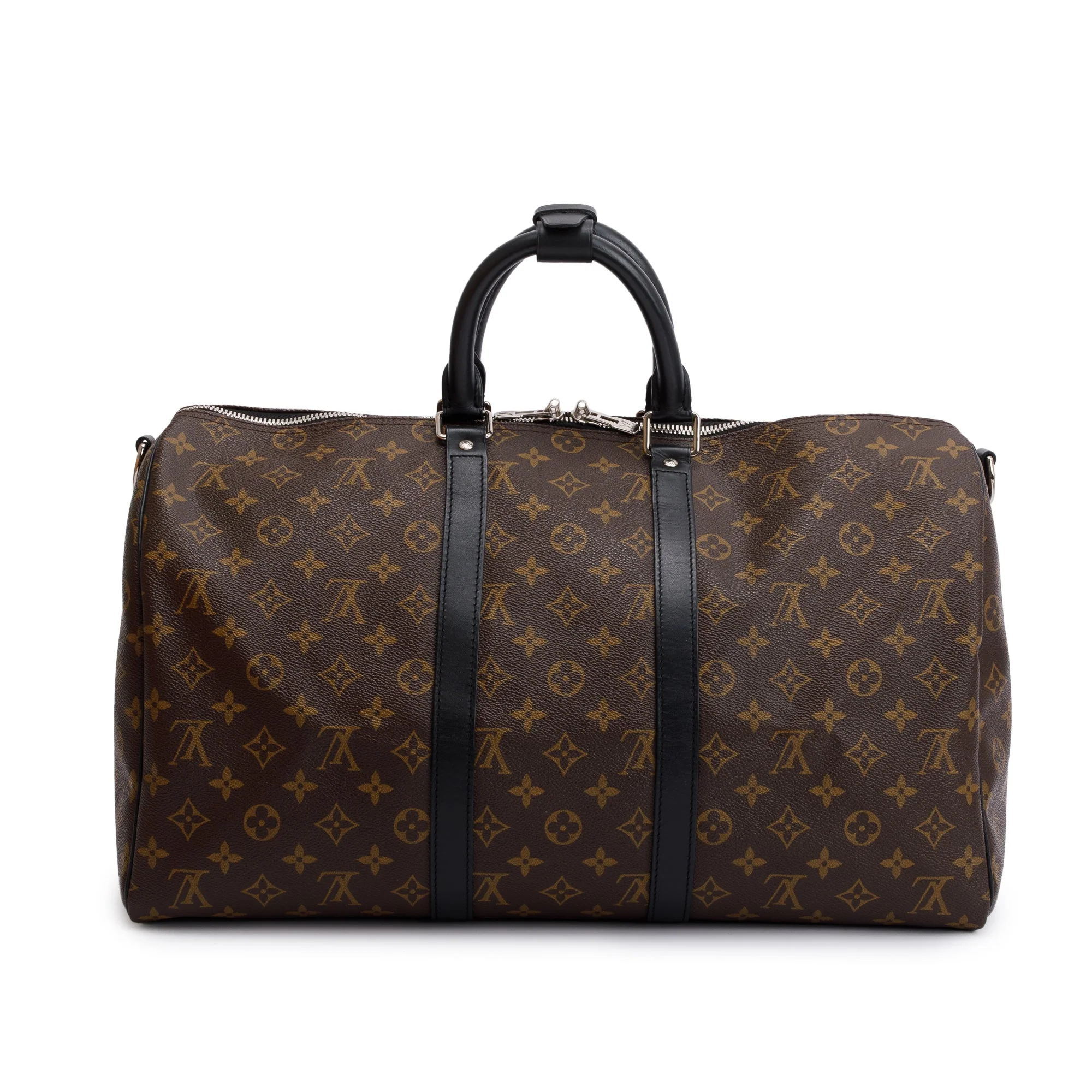 Louis Vuitton Monogram Macassar Keepall Bandouliere 45 w/ Box - Image 6