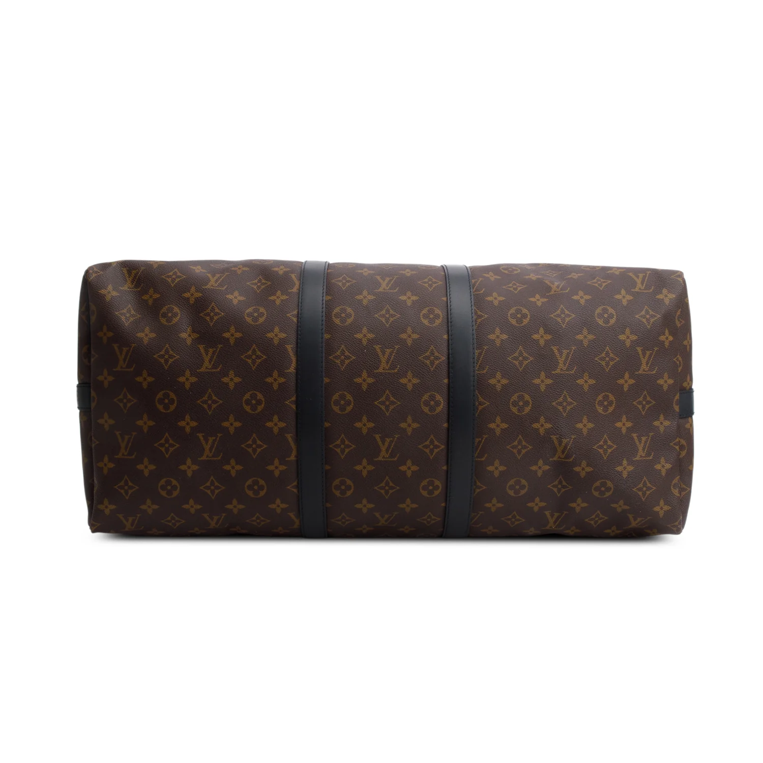 Louis Vuitton Monogram Macassar Keepall Bandouliere 55 w/ Box & Strap - Image 7