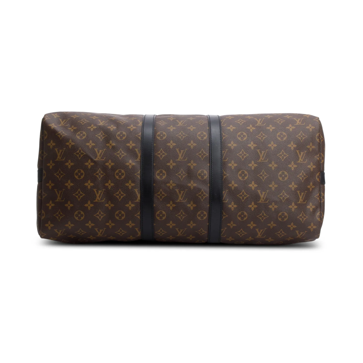 Louis Vuitton Monogram Macassar Keepall Bandouliere 55 w/ Strap - Image 7