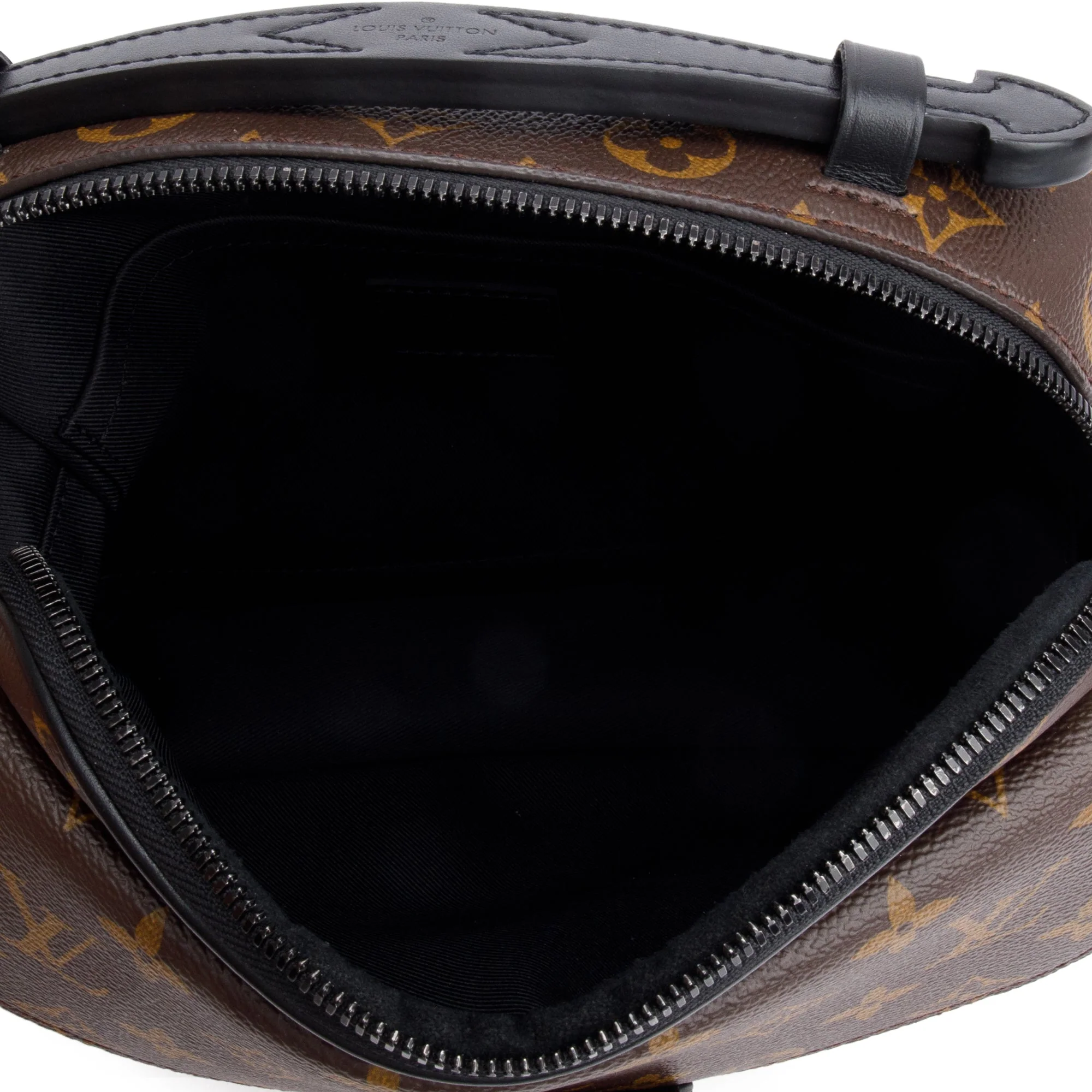 Louis Vuitton Monogram Macassar S Lock Messenger Bag - Image 7