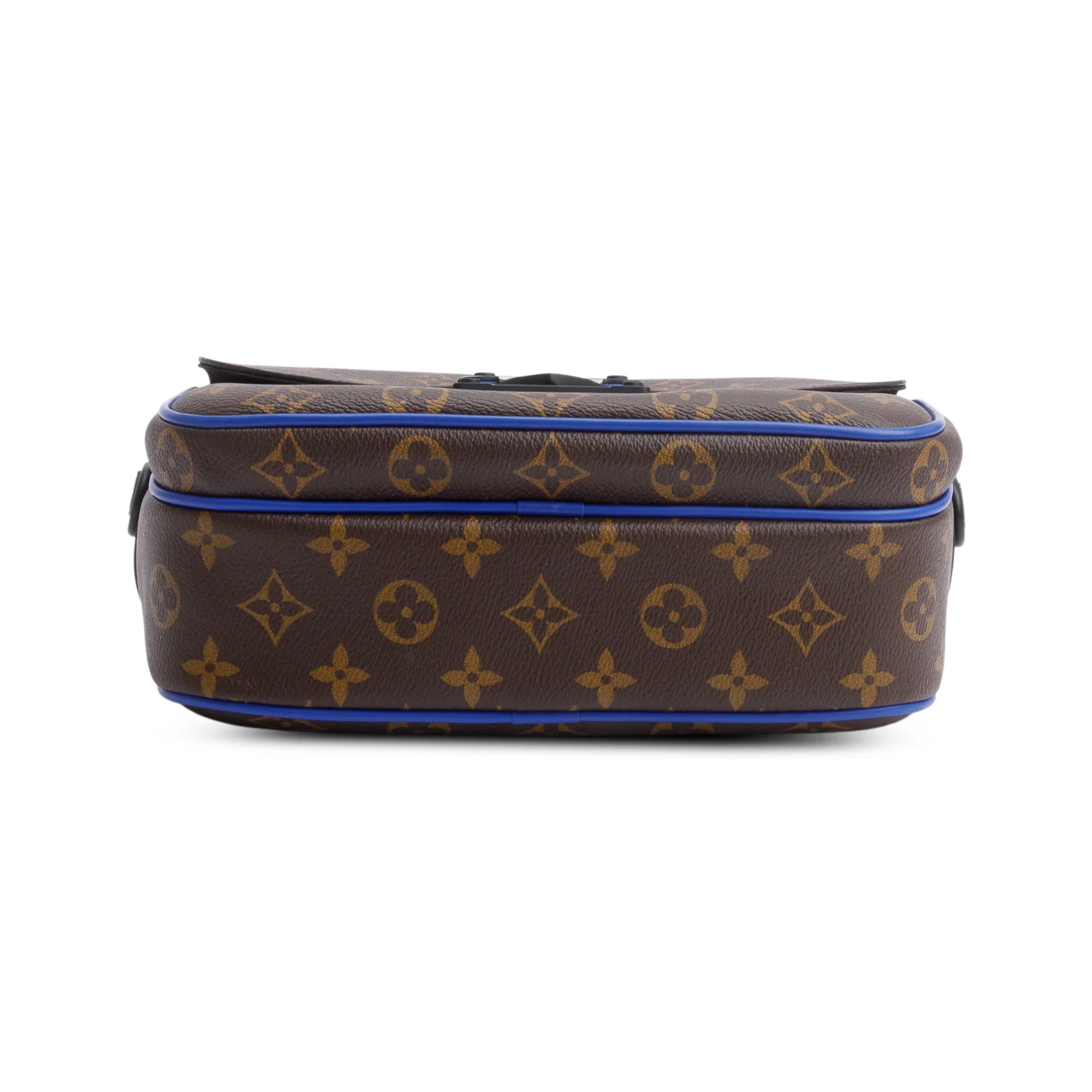 Louis Vuitton Monogram Macassar S Lock Messenger Bag - Image 7