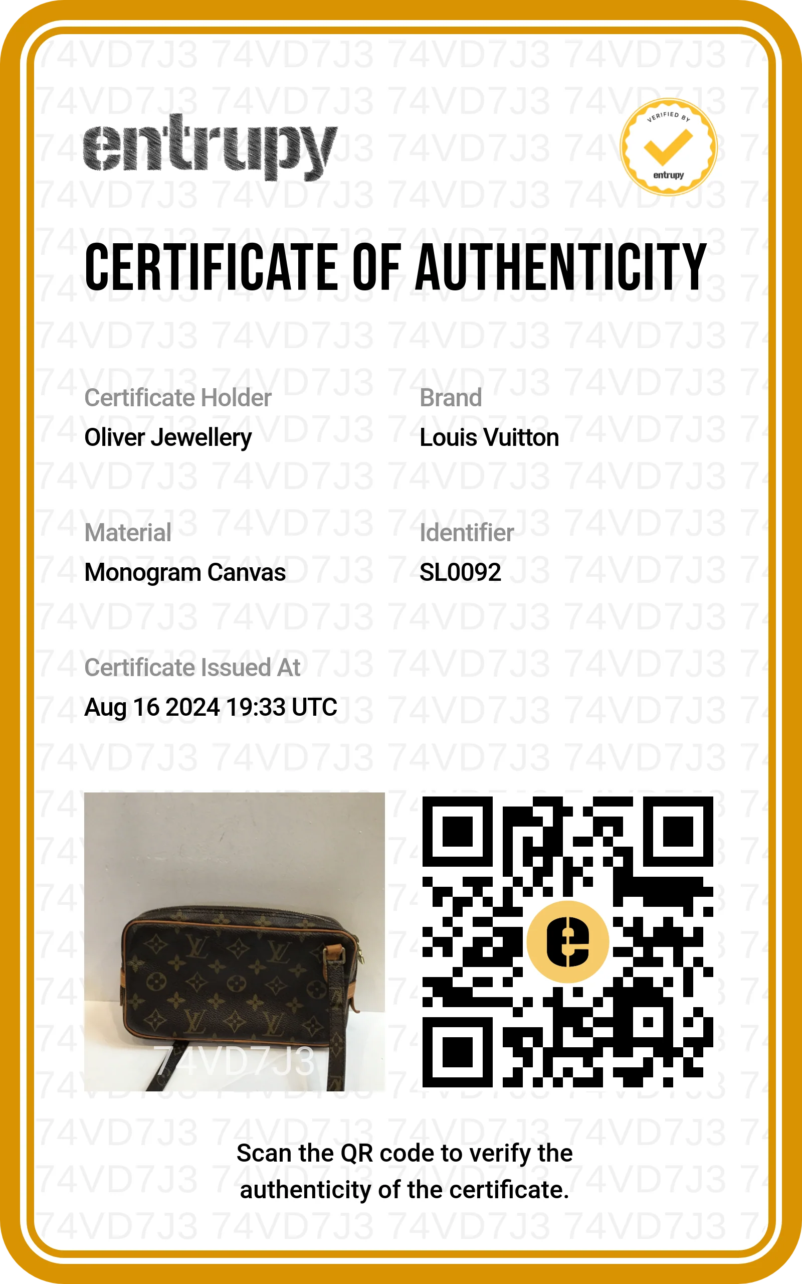 Louis Vuitton Monogram Marly Pochette Bandouliere - Image 10
