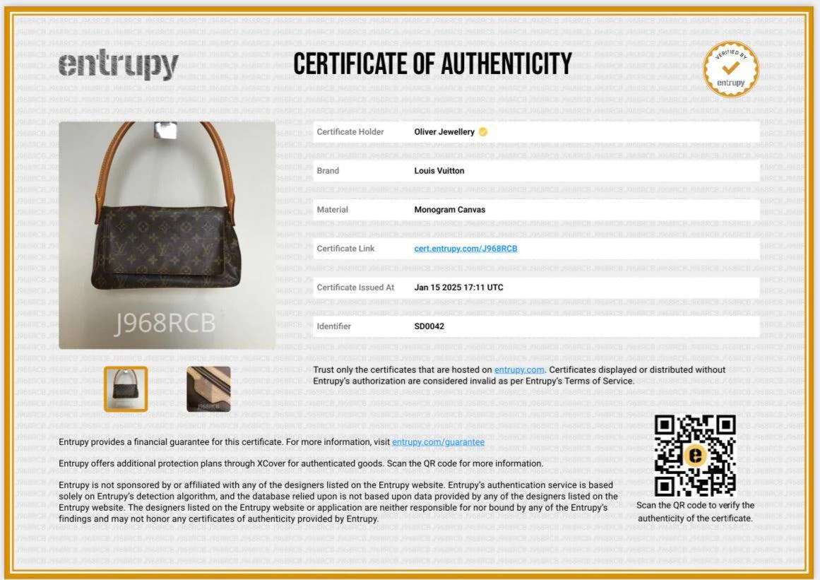 Louis Vuitton Monogram Mini Looping Bag - Image 9