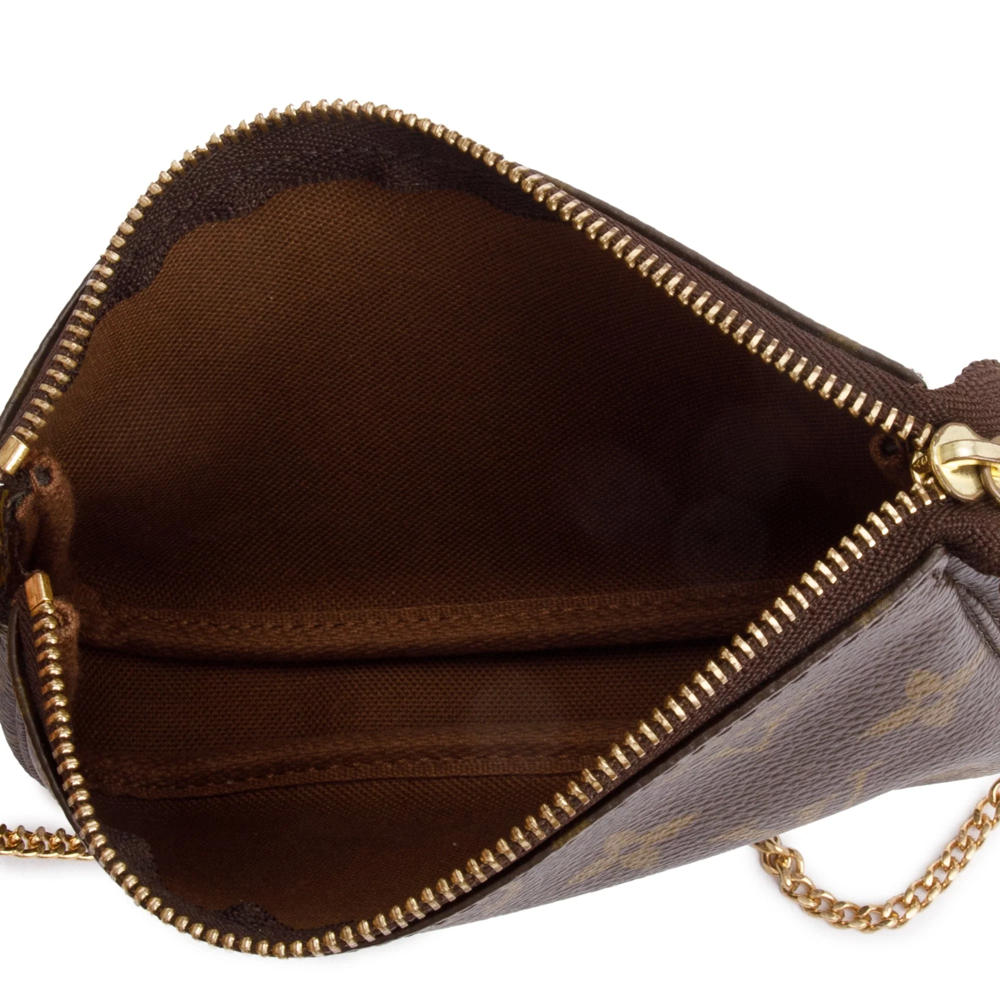 Louis Vuitton Monogram Mini Pochette Accessoires w/ Box - Image 9