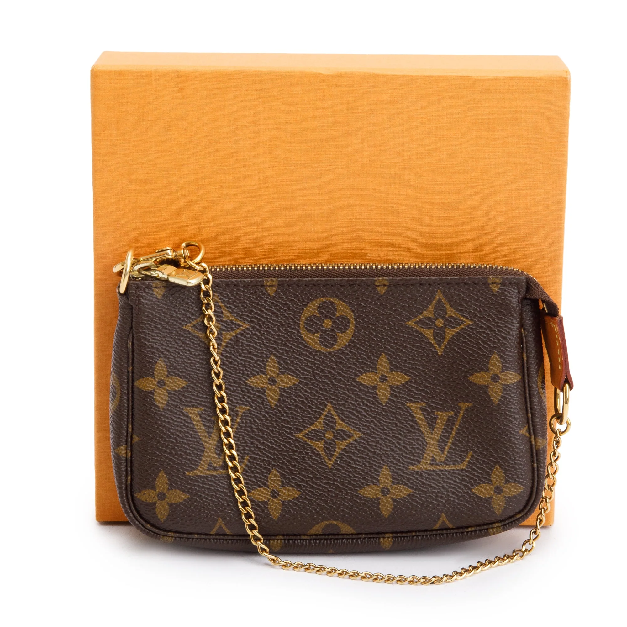 Louis Vuitton Monogram Mini Pochette Accessories w/ Box - Image 2
