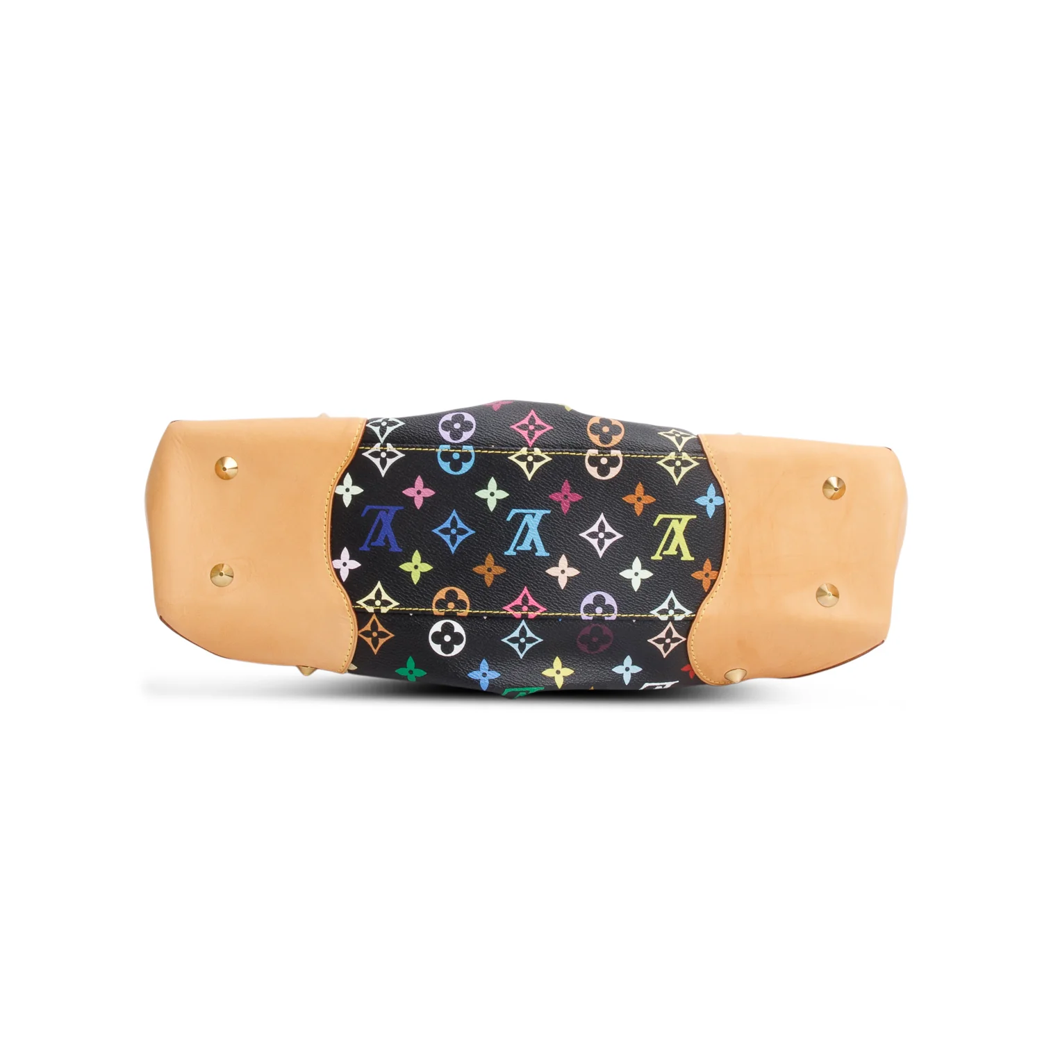Louis Vuitton Monogram Multicolor Judy GM w/ Strap - Image 7