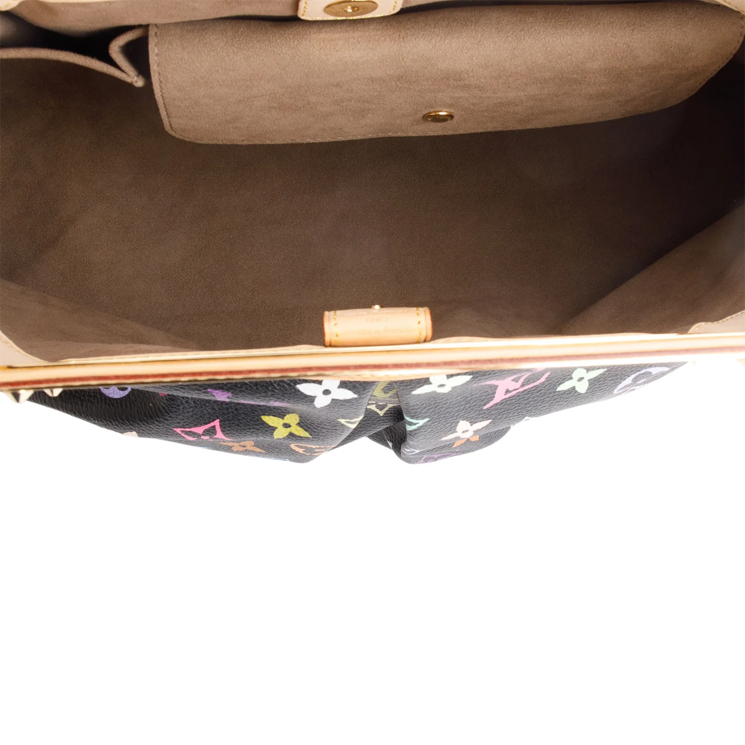 Louis Vuitton Monogram Multicolor Judy GM w/ Strap - Image 8