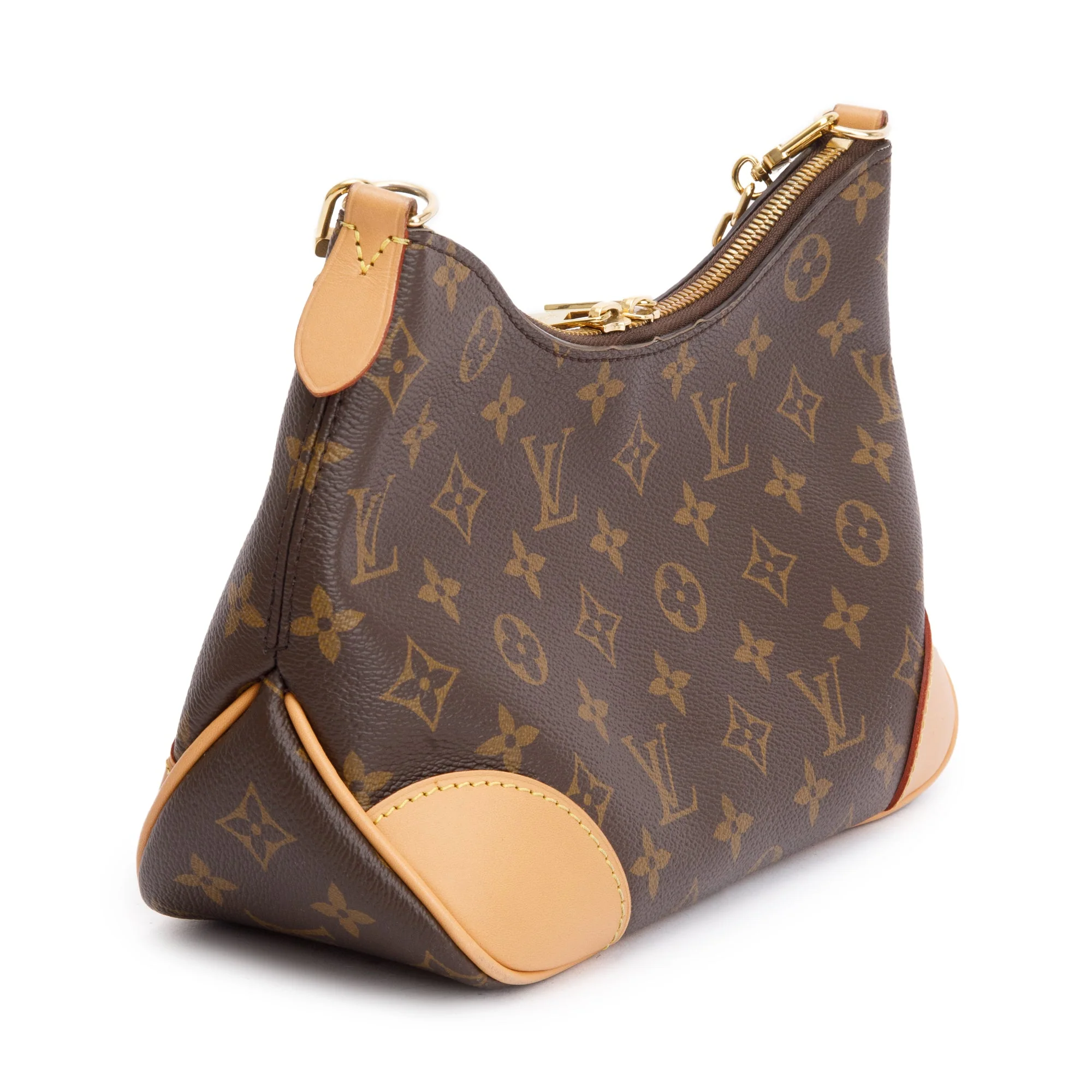 Louis Vuitton Monogram Natural Boulogne NM w/ Box & Receipt - Image 7