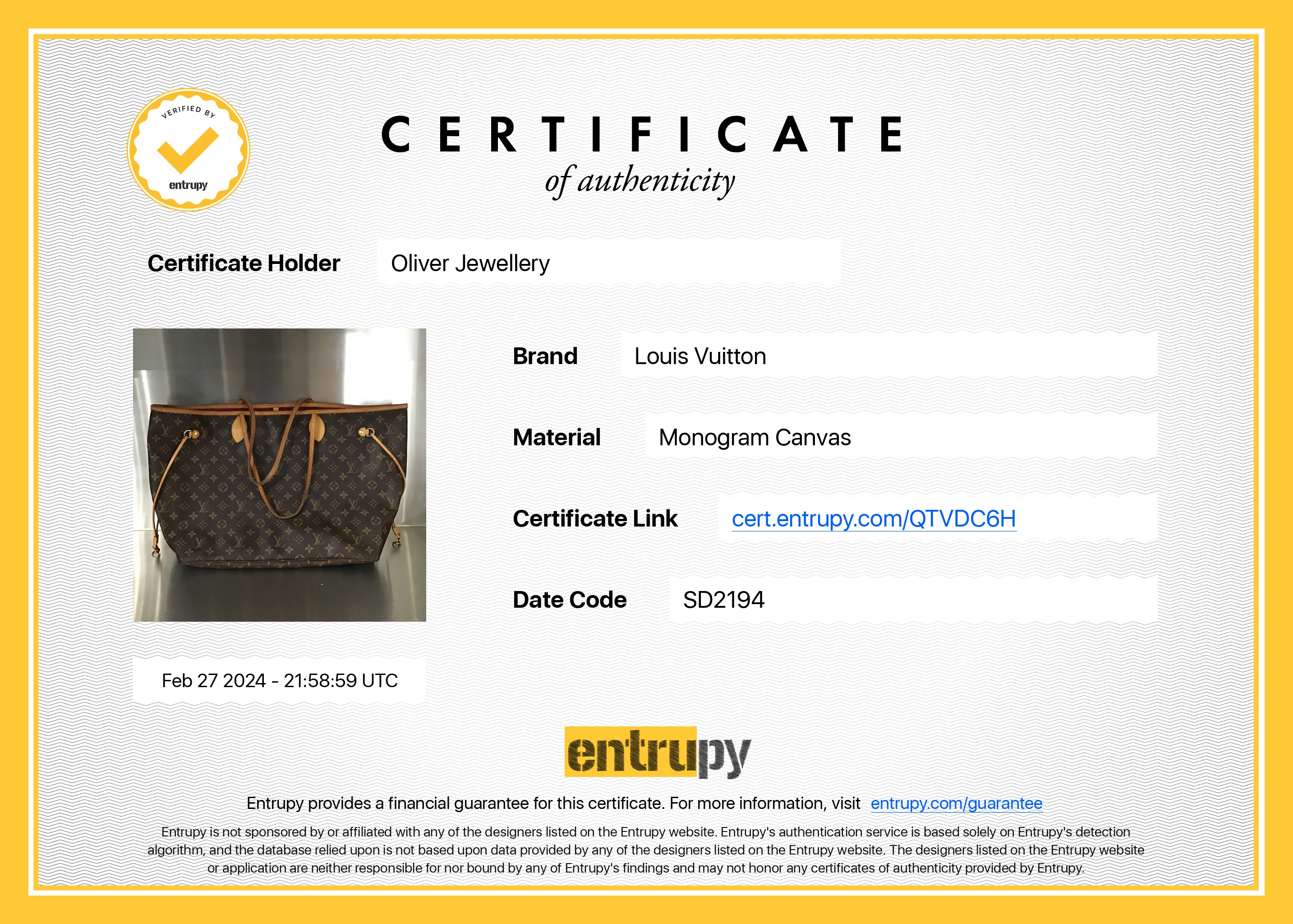 Louis Vuitton Monogram Neverfull GM - Image 11