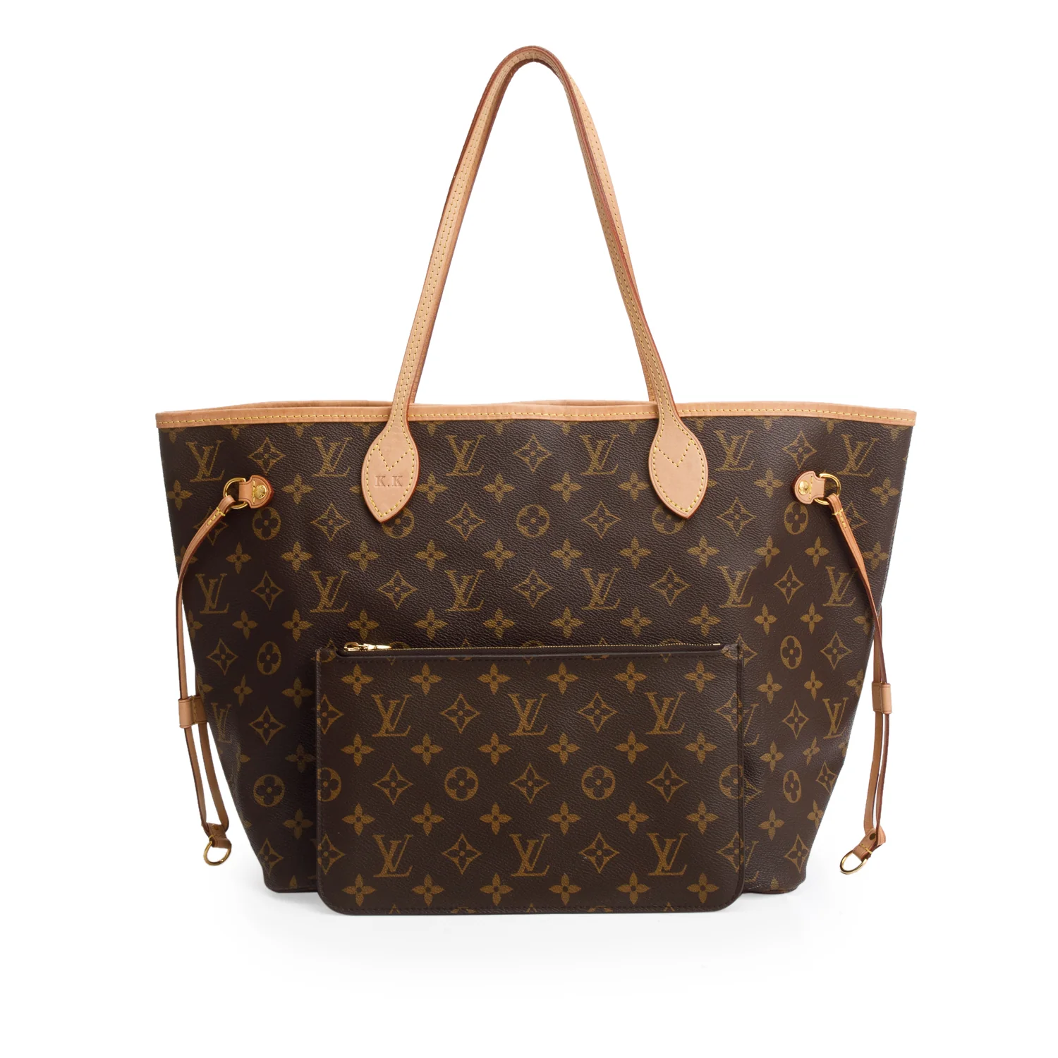 Louis Vuitton Monogram Neverfull MM w/ Pouch