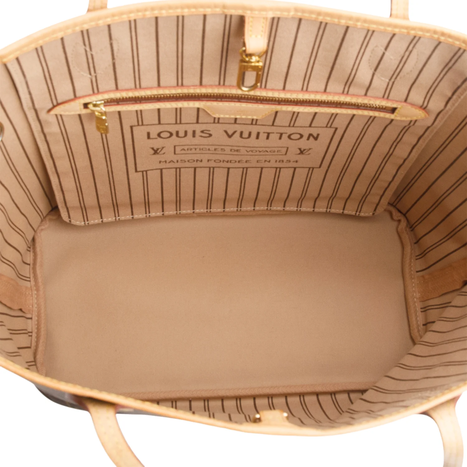 Louis Vuitton Monogram Neverfull MM w/ Pouch - Image 8