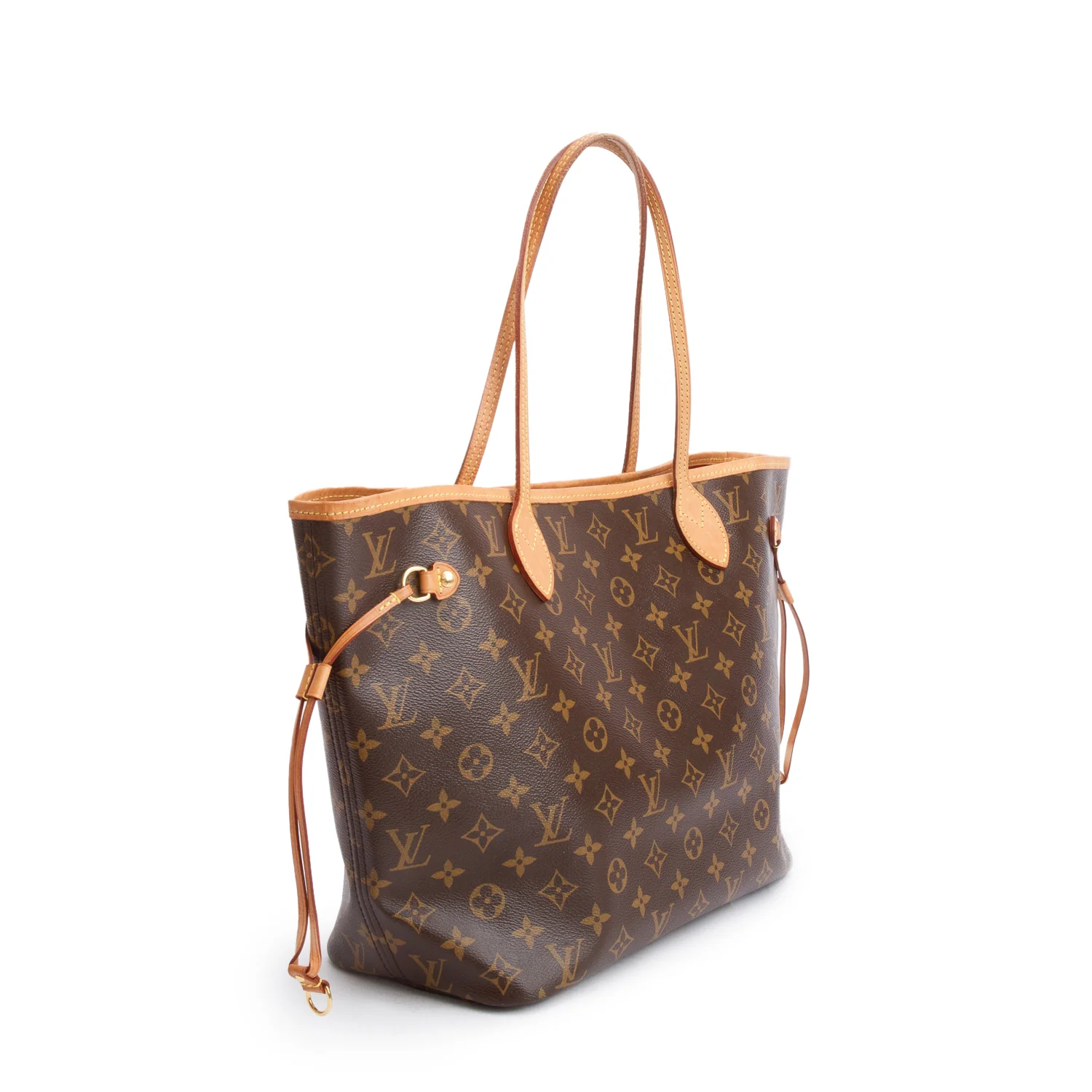 Louis Vuitton Monogram Neverfull MM w/ Pouch w/ Box & Receipt - Image 4