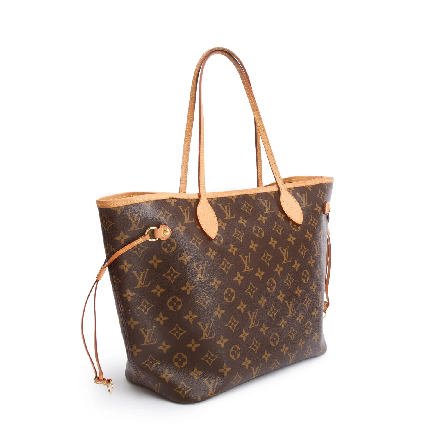 Louis Vuitton Monogram Neverfull MM w/ Pouch w/ Box & Receipt - Image 6