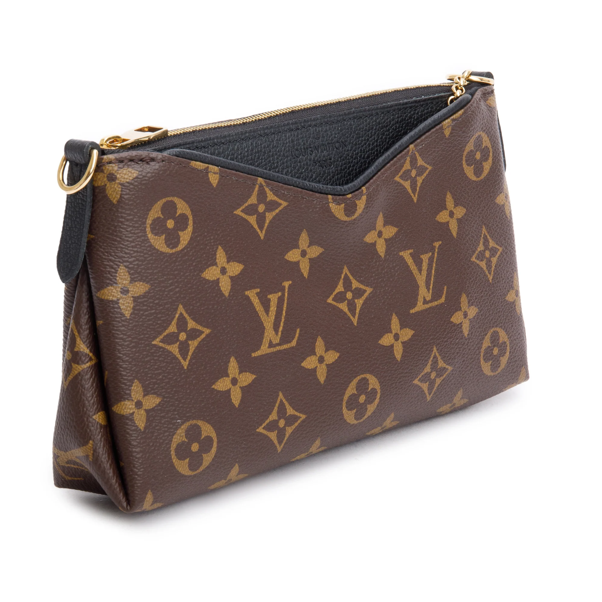 Louis Vuitton Monogram Pallas Clutch w/ Straps - Image 4