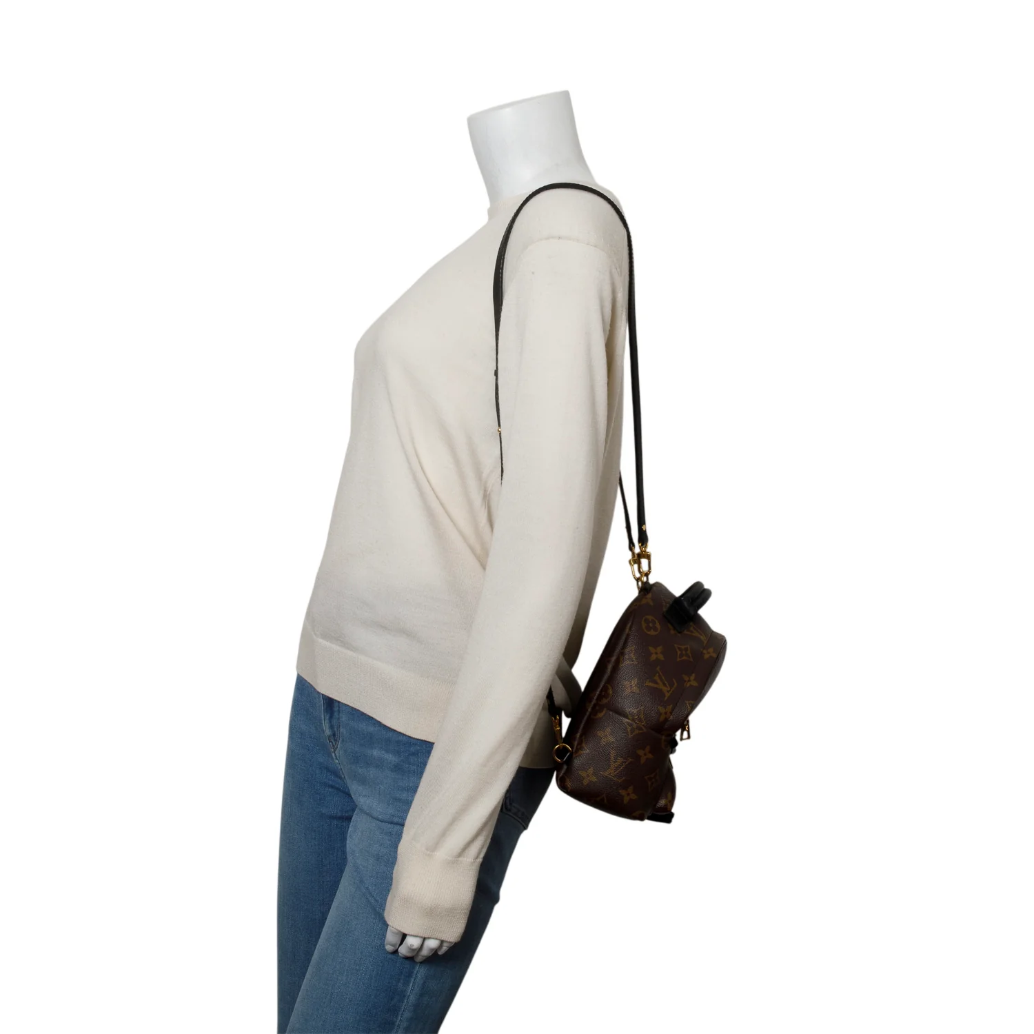 Louis Vuitton Monogram Palm Springs Mini Backpack w/ Box & Receipt - Image 2