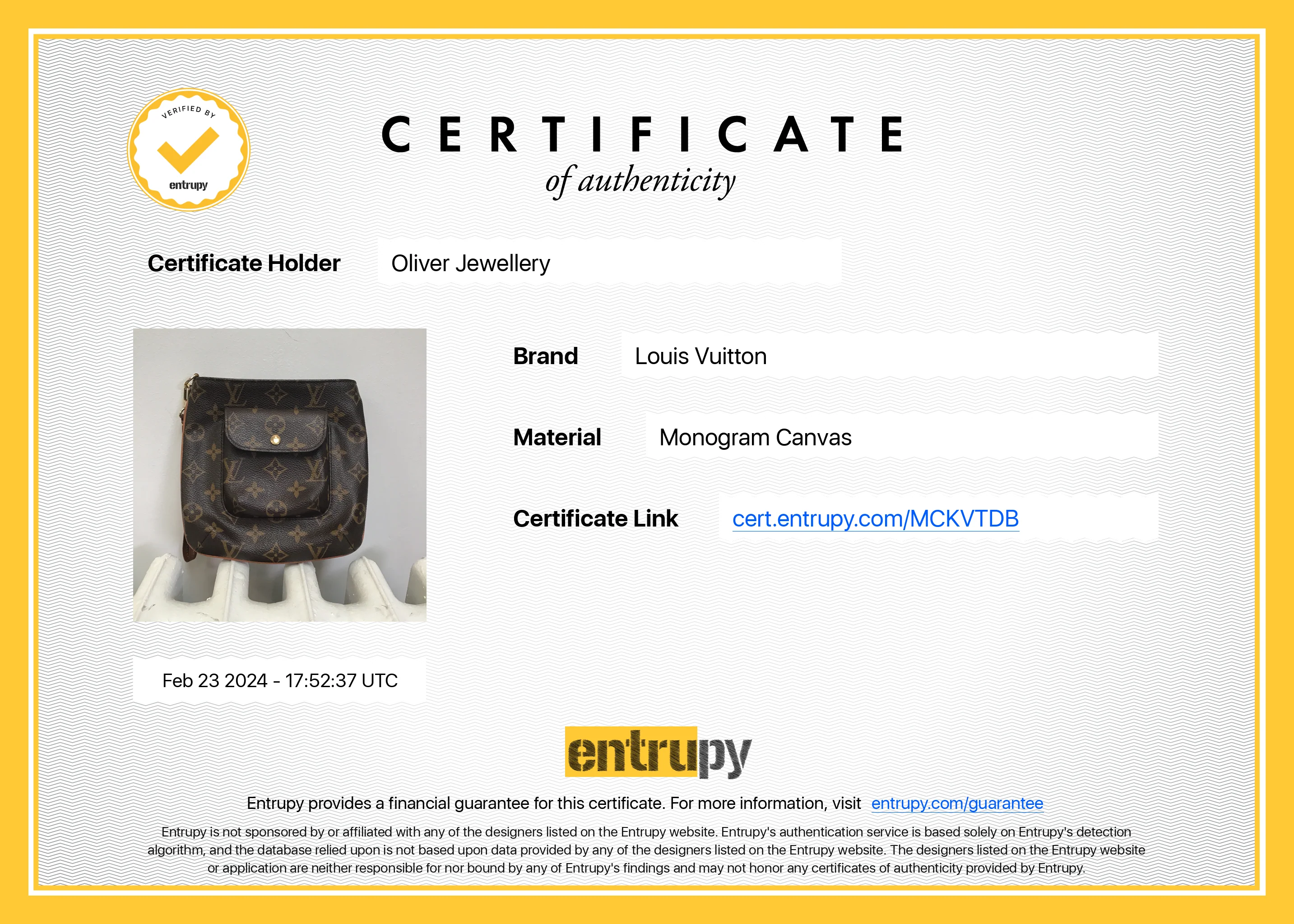 Louis Vuitton Monogram Partition Wristlet - Image 9