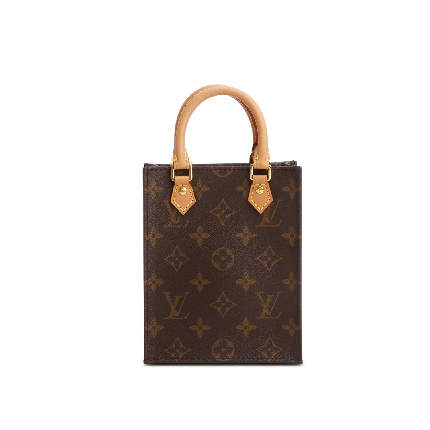 Louis Vuitton Monogram Petit Sac Plat w/ Box & Strap - Image 4