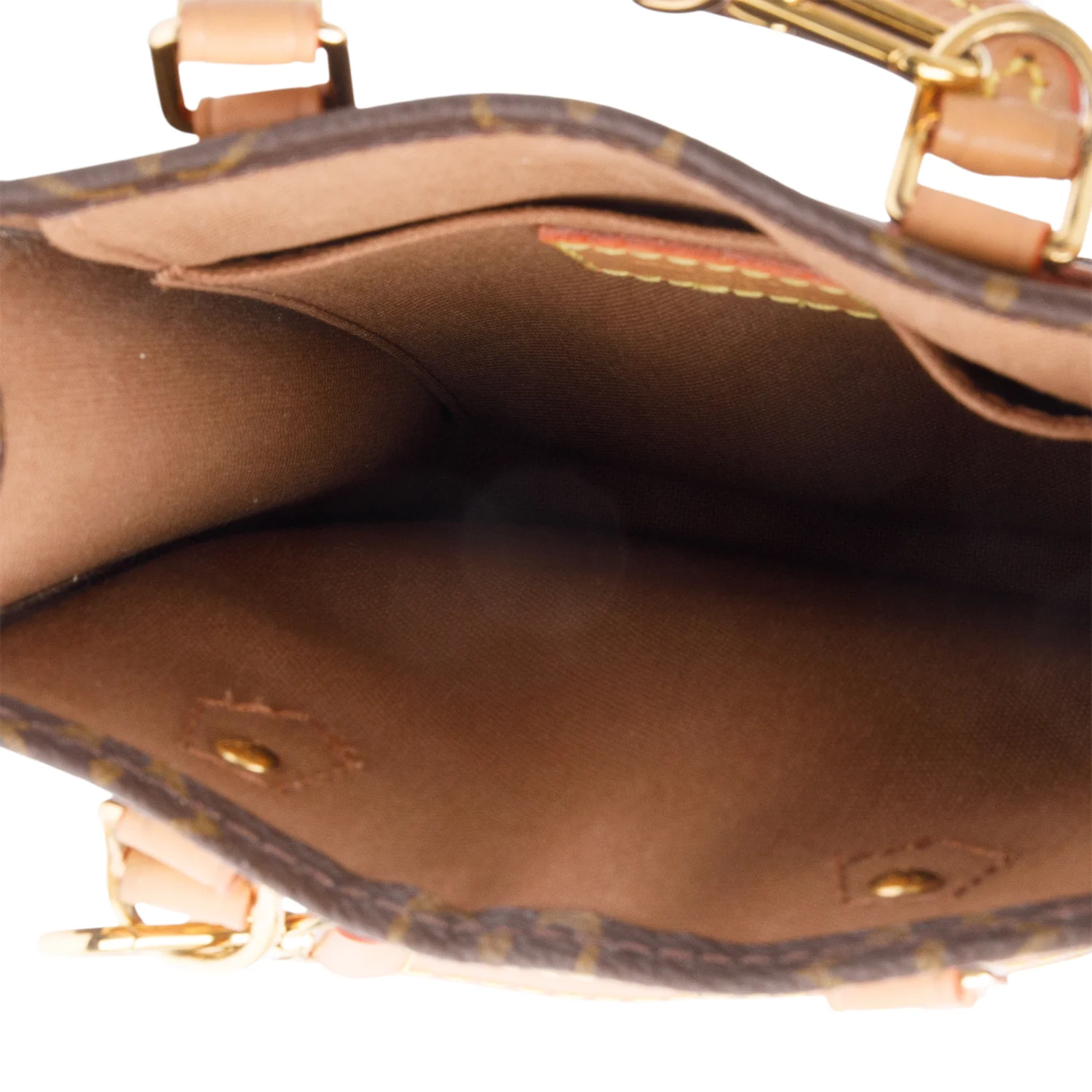 Louis Vuitton Monogram Petit Sac Plat w/ Strap & Box - Image 9