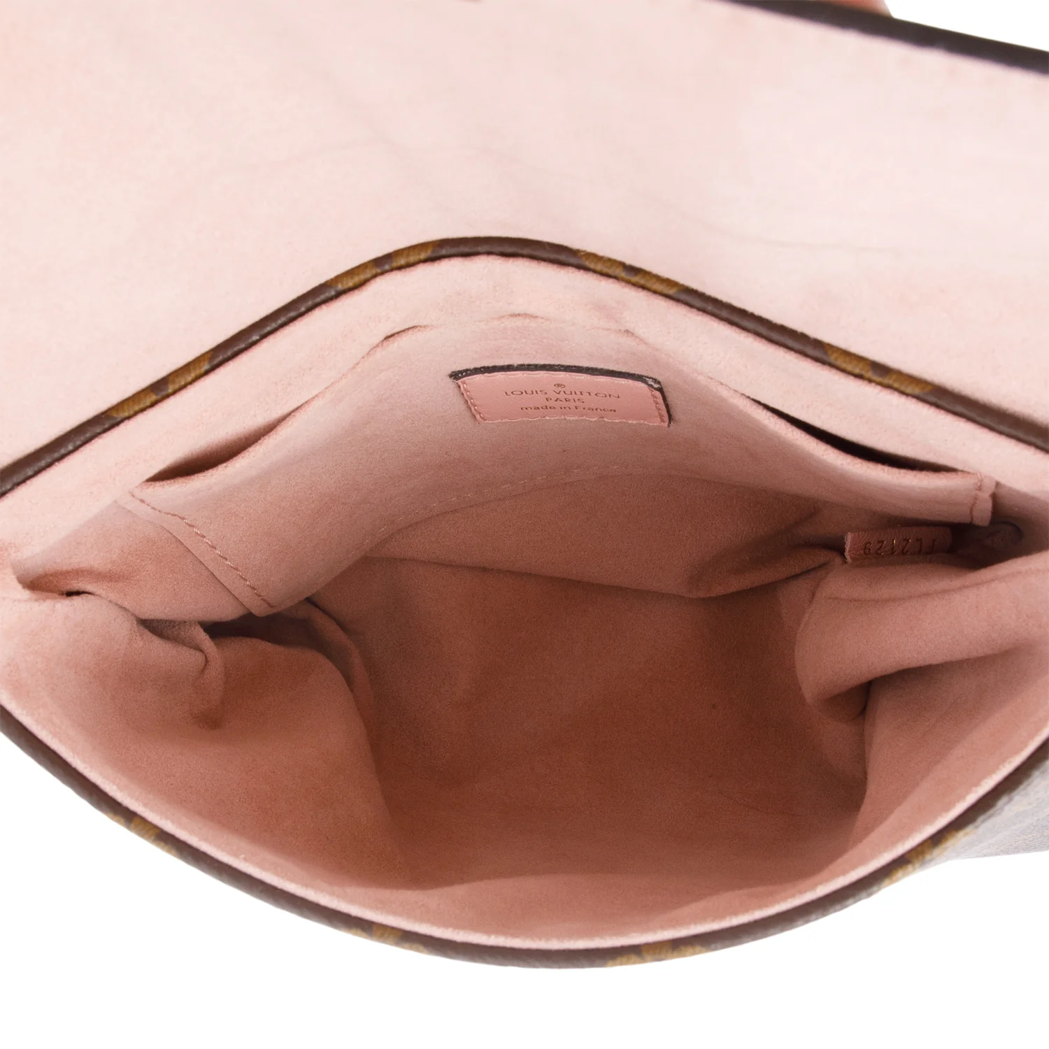 Louis Vuitton Monogram Pink Leather Locky BB w/ Strap, Box & Receipt - Image 9